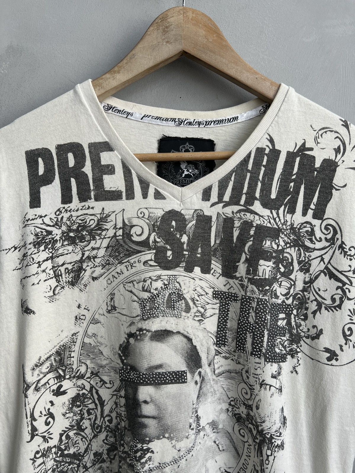 Affliction Affliction style graphic tee strass opium japanese Size US M / EU 48-50 / 2 - 2 Thumbnail