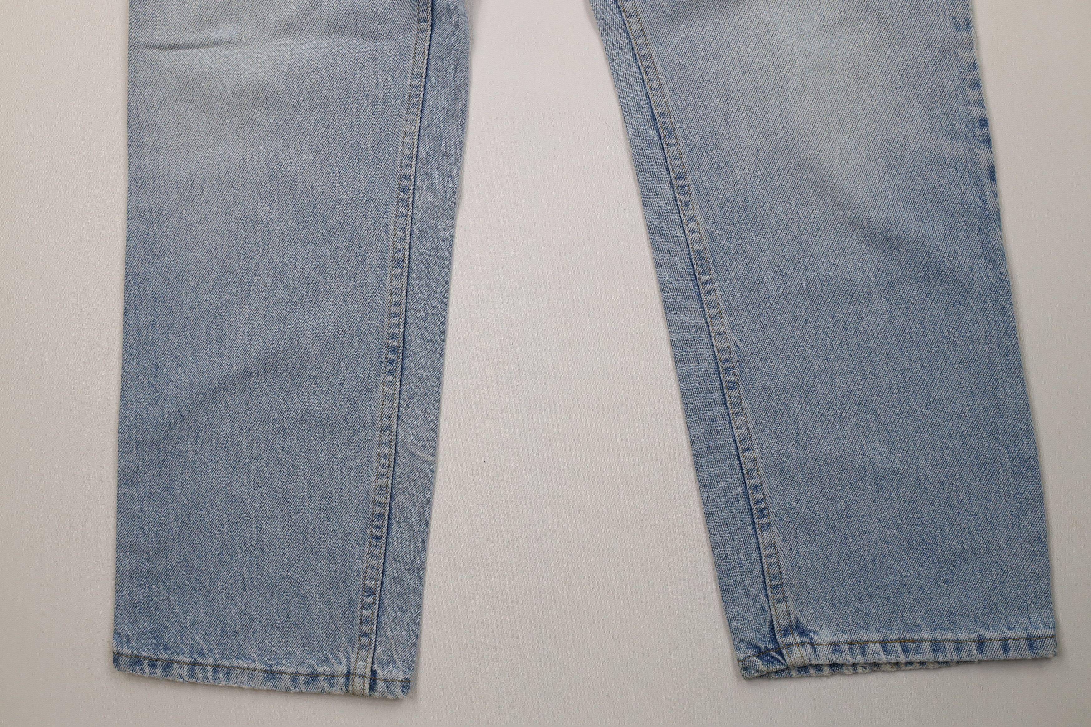 Lee Vintage 90s Lee Straight Leg Denim Jeans Blue Cotton Size US 38 / EU 54 - 4 Thumbnail