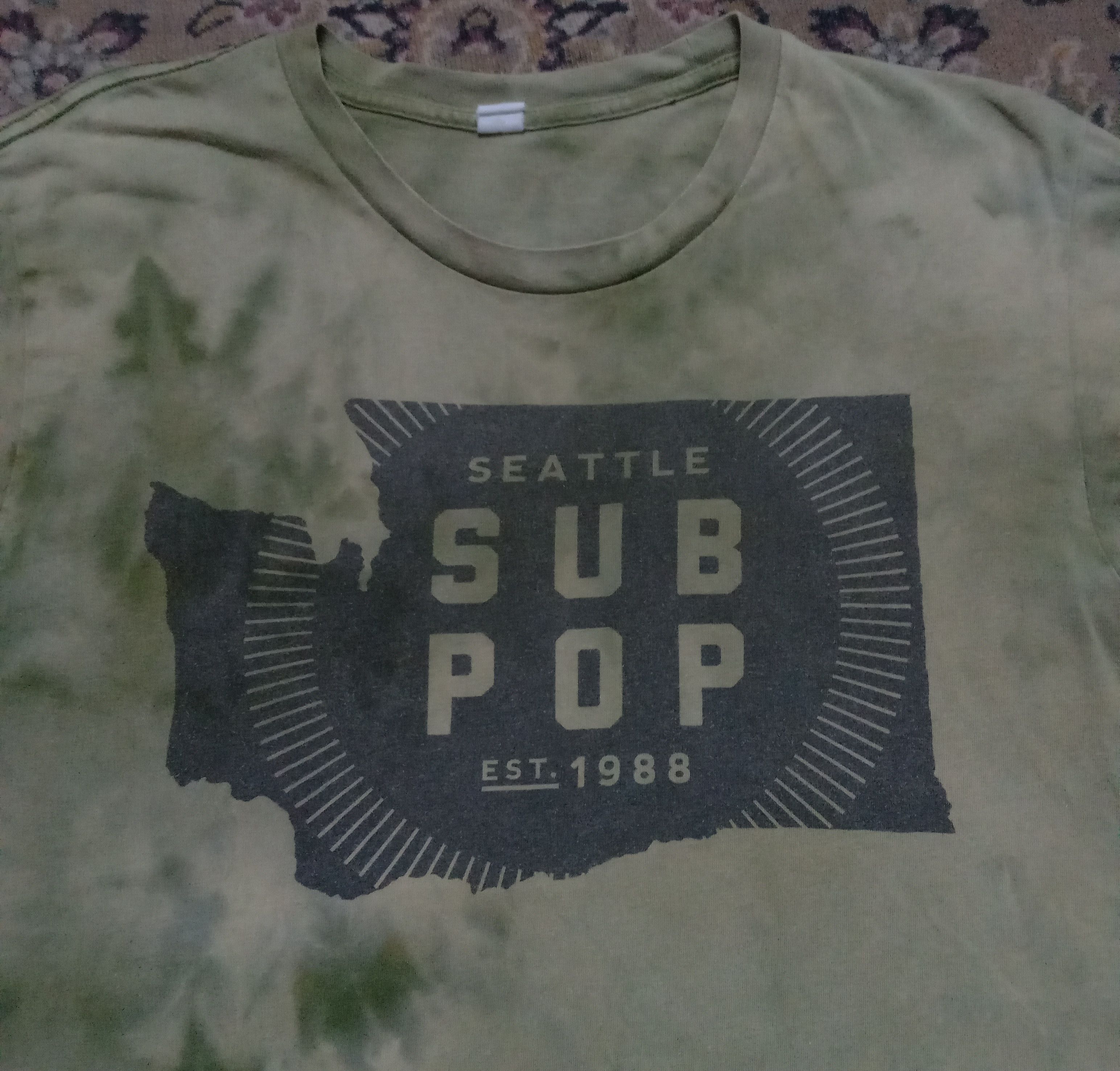 Nirvana × Vintage Rare vintage Y2K Sub Pop Bleach Nirvana Tshirt Grunge Size US S / EU 44-46 / 1 - 2 Thumbnail