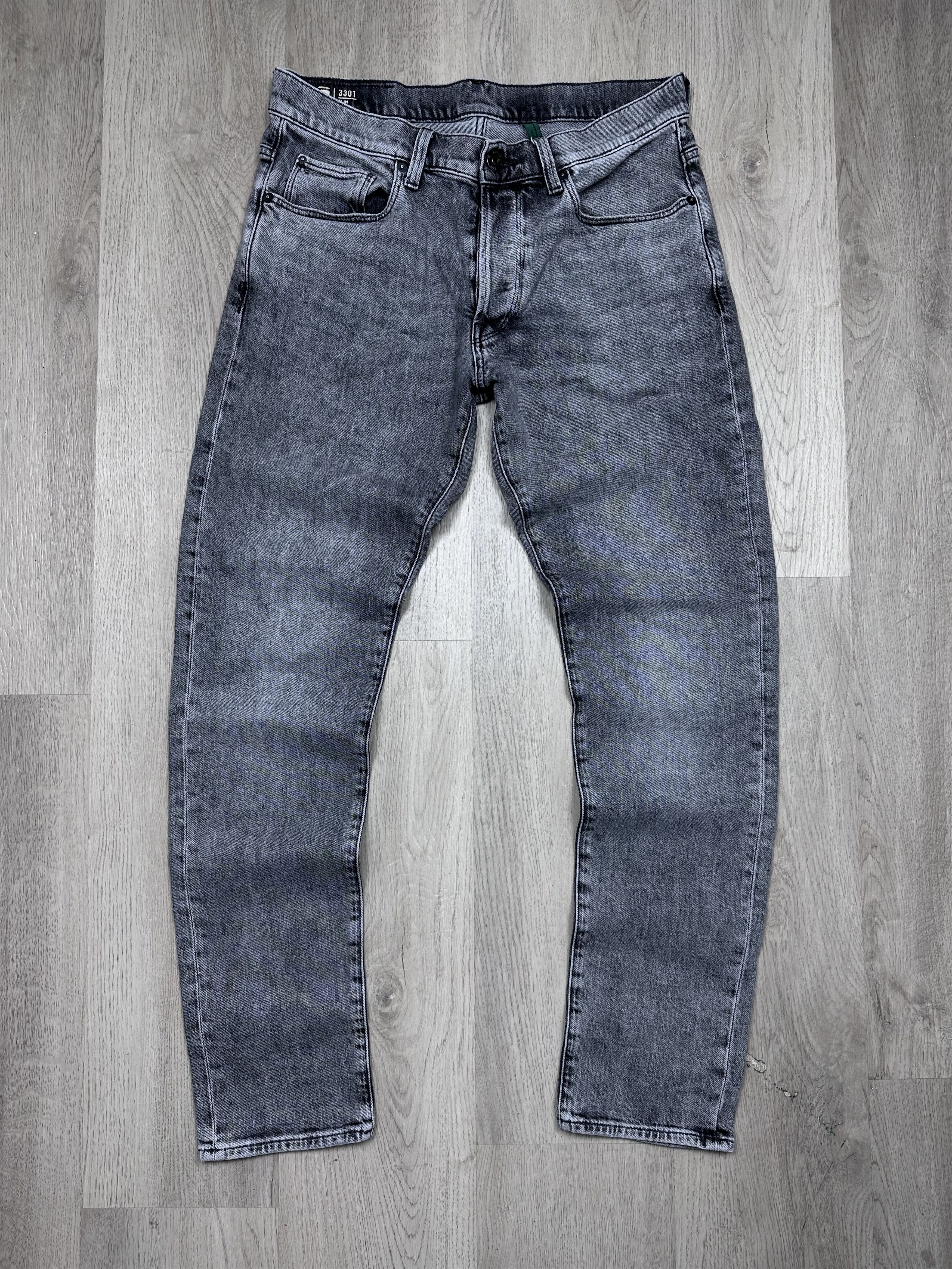 G Star Raw 3301 Slim Mens Denim Pants Jeans