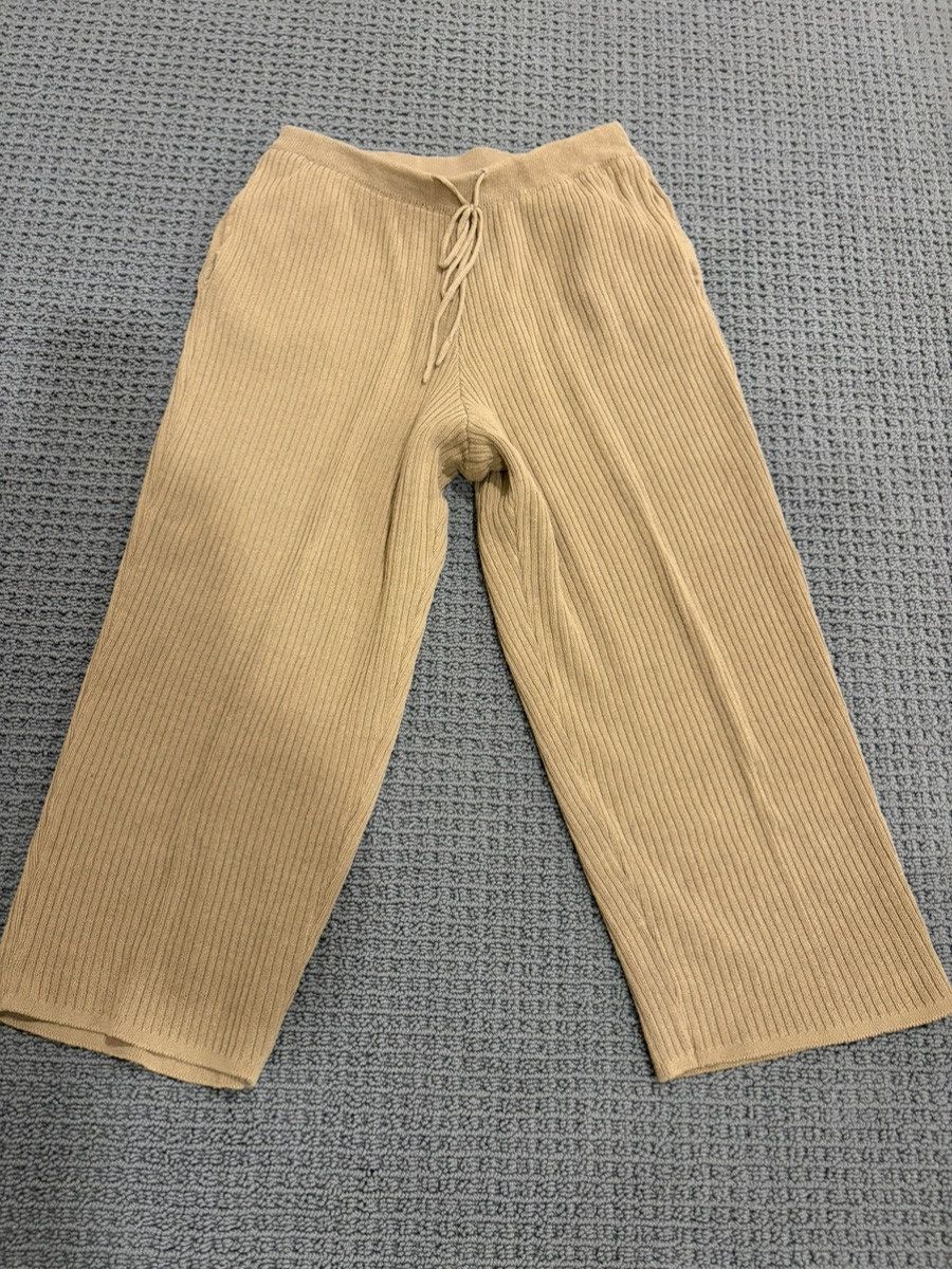 LE17SEPTEMBRE Cropped 3/4 length paper pants. Size M Size US 32 / EU 48 - 1 Thumbnail