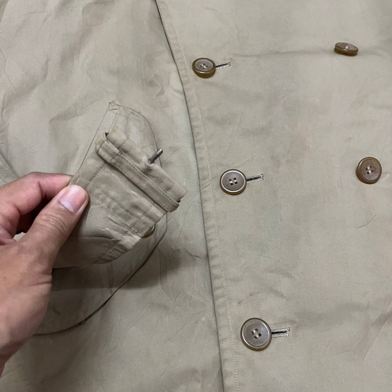 Burberry Vintage Burberry Trench Coat Double Breasted Size US M / EU 48-50 / 2 - 9 Thumbnail