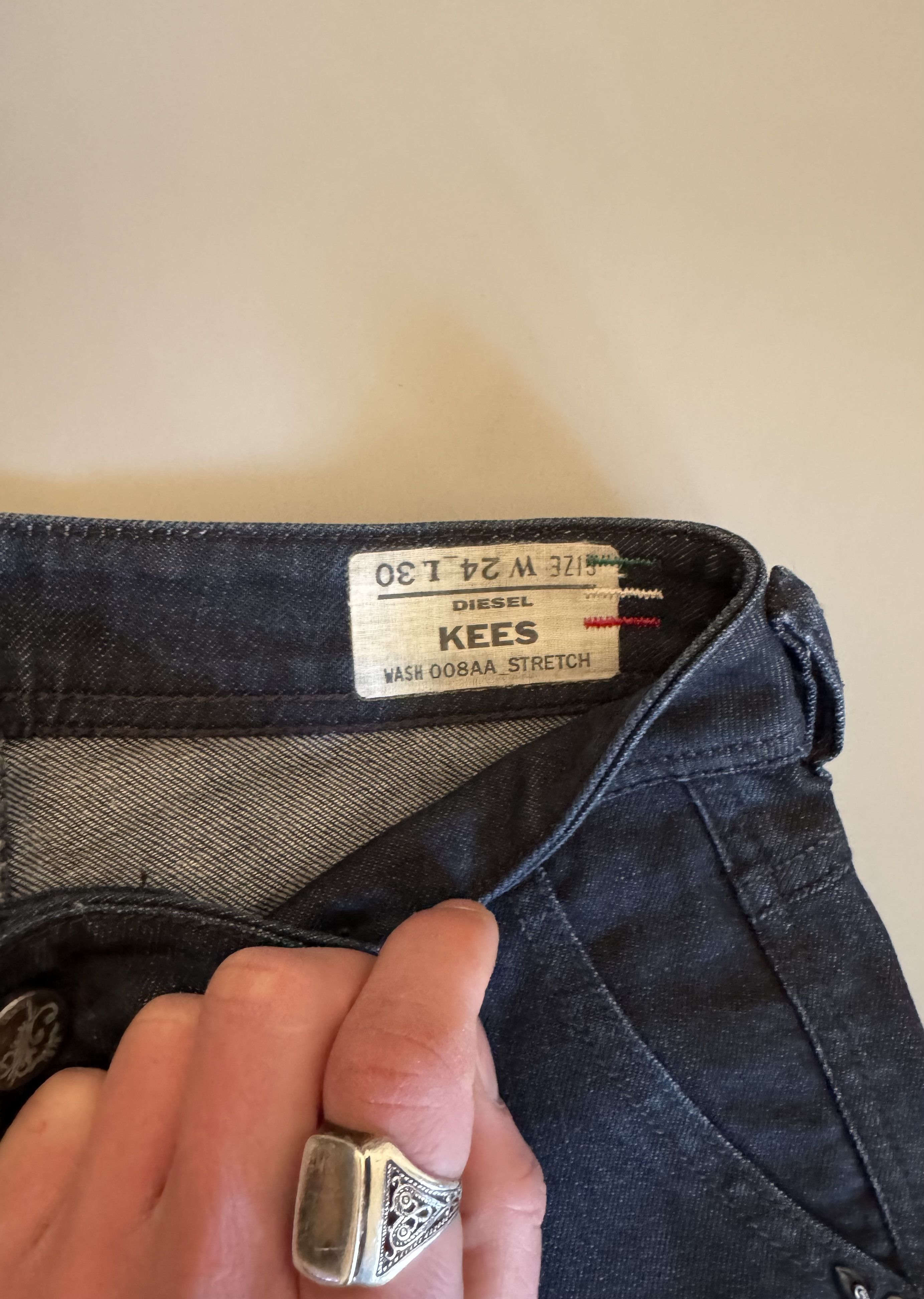 Diesel Diesel Vintage Y2K Flared Bootcut Kees Denim Jeans Size 24" / US 00 / IT 34 - 5 Thumbnail