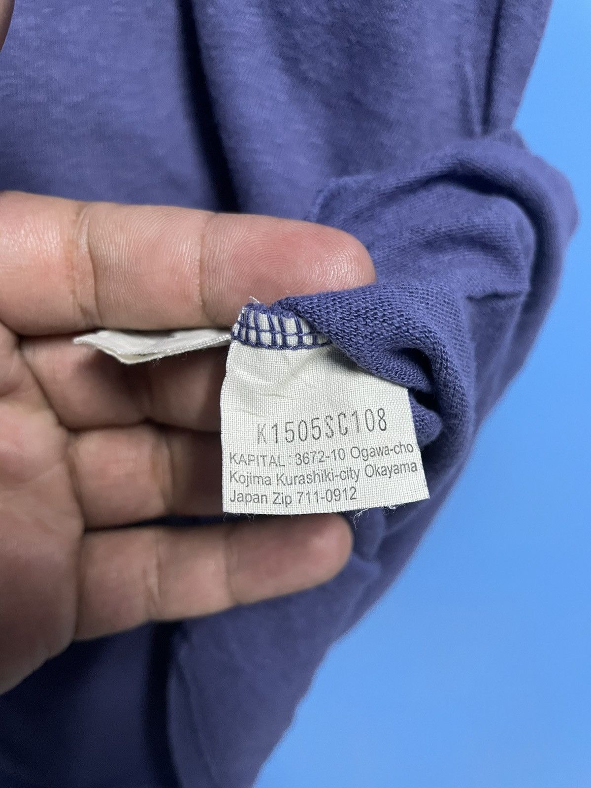 Kapital VINTAGE KAPITAL SINGLE POCKET SIZE 1 SHIRT Size US M / EU 48-50 / 2 - 6 Thumbnail