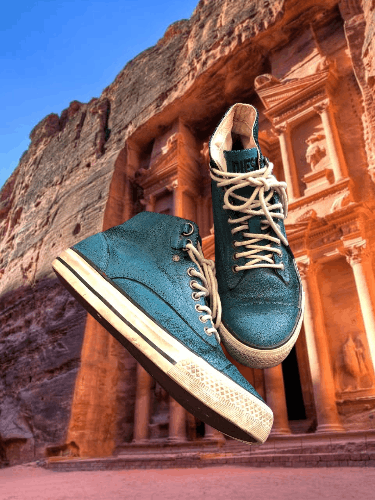 Diesel Y2K Vintage Diesel High Sneakers LEATHER Streetwear Rare Size US 7 / IT 37 - 1 Thumbnail