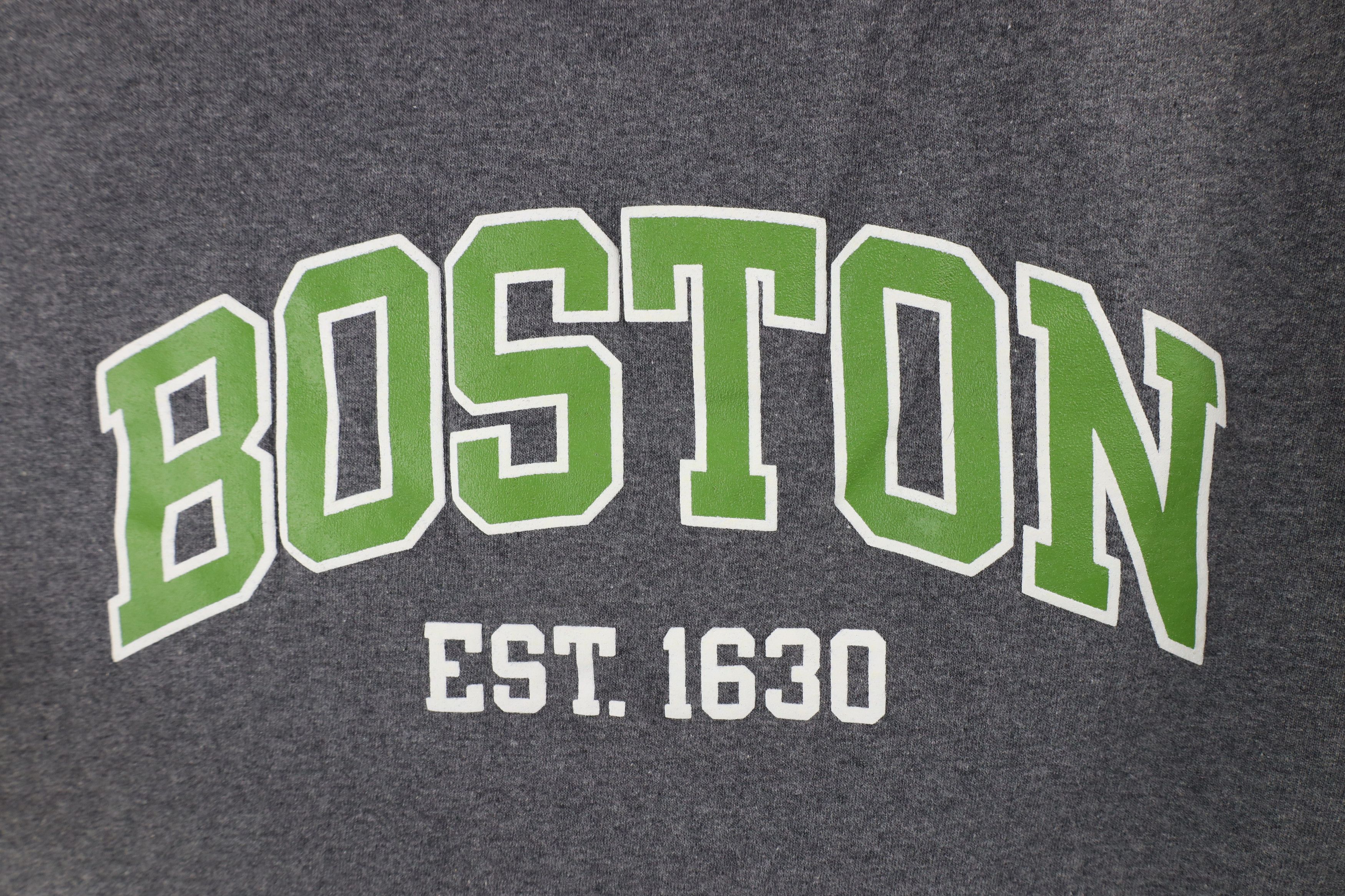 Champion × Vintage Vintage Champion Spell Out Block Letter Boston T-Shirt Gray Size US M / EU 48-50 / 2 - 5 Thumbnail