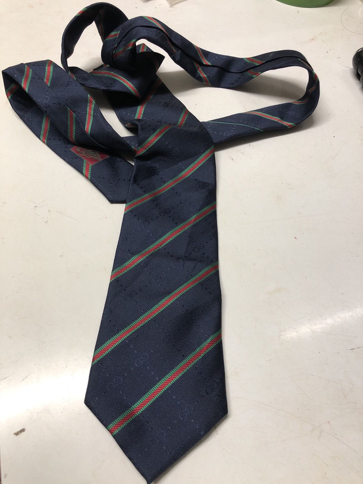 Gucci Gucci tie authentic Size ONE SIZE - 7 Thumbnail