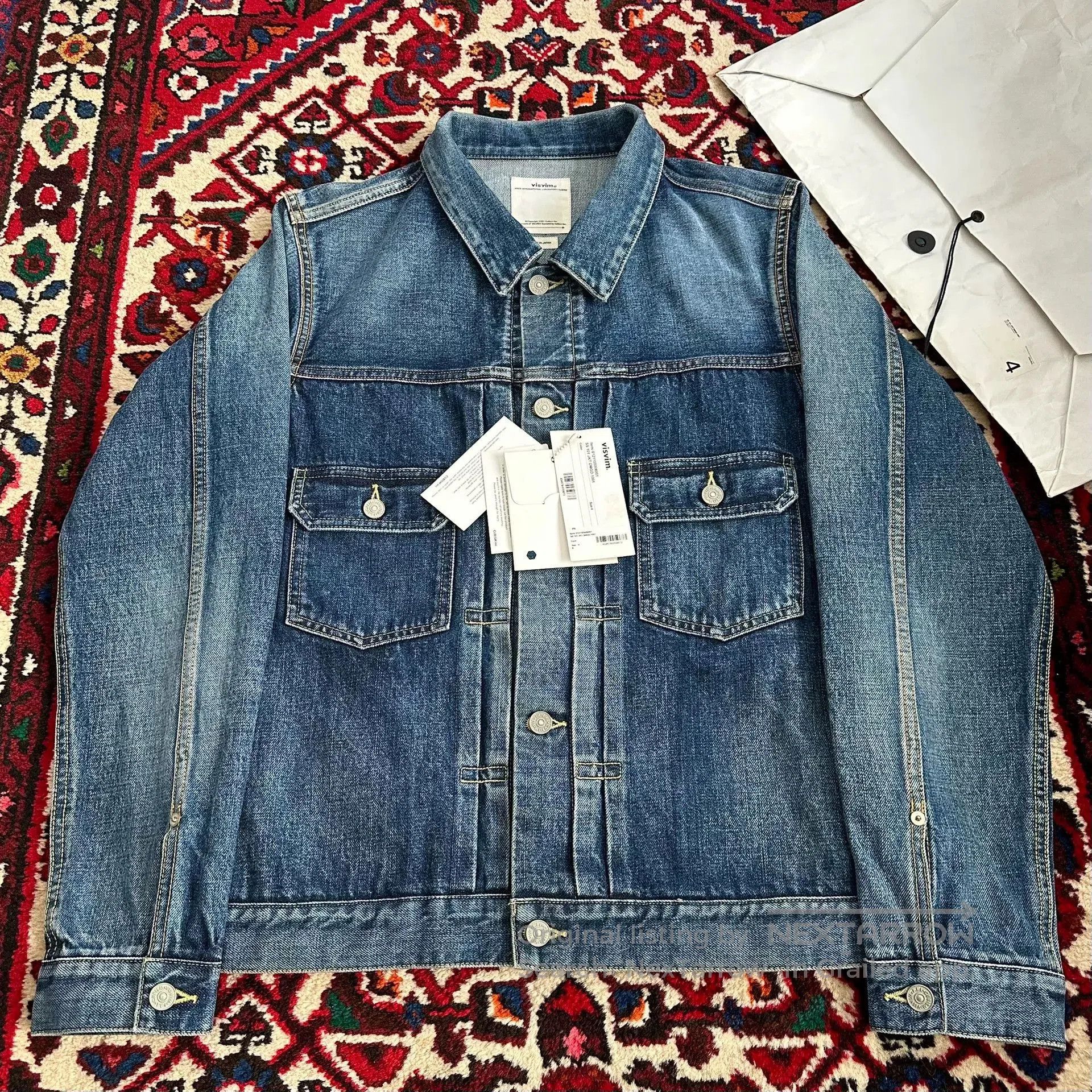 Visvim visvim 21ss denim jacket size 4. Size US L / EU 52-54 / 3 - 2 Thumbnail