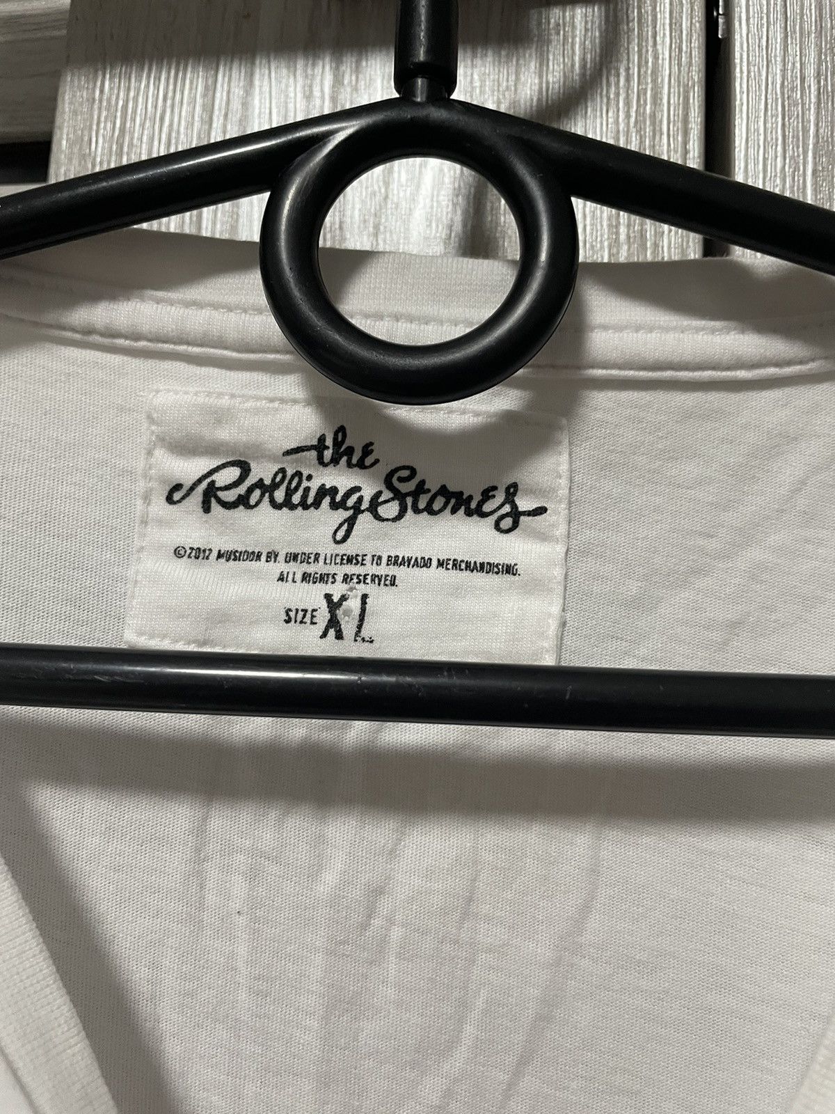 Band Tees × Vintage Rolling Stones Big Logo Signed Graphic Tee Vintage T Shirt Size US XL / EU 56 / 4 - 8 Thumbnail