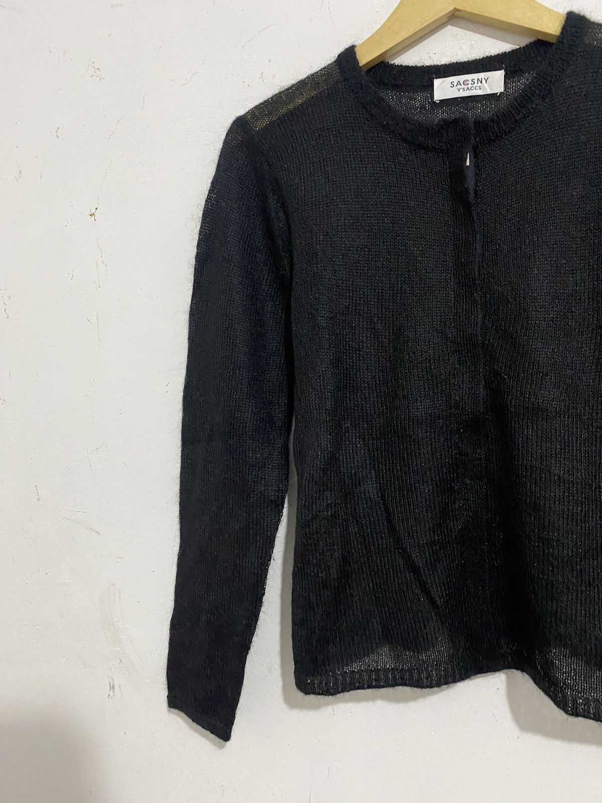 Japanese Brand 🖤BLACKDAY🖤Y'sacca japanese yohjiyamamoto knitted zipper Size US S / EU 44-46 / 1 - 4 Thumbnail
