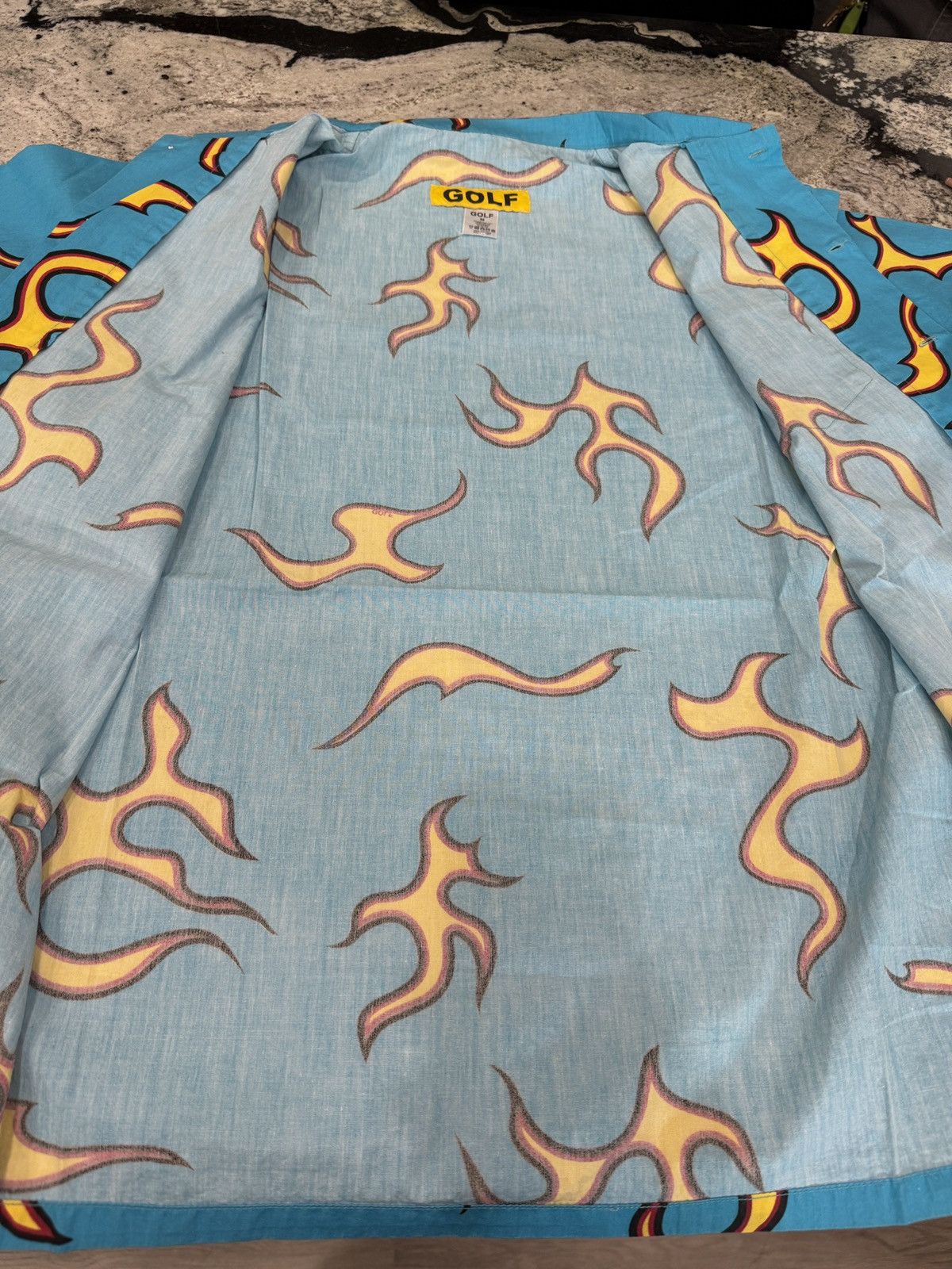Golf Wang Golf wang 2015 flames button up Size US M / EU 48-50 / 2 - 9 Thumbnail