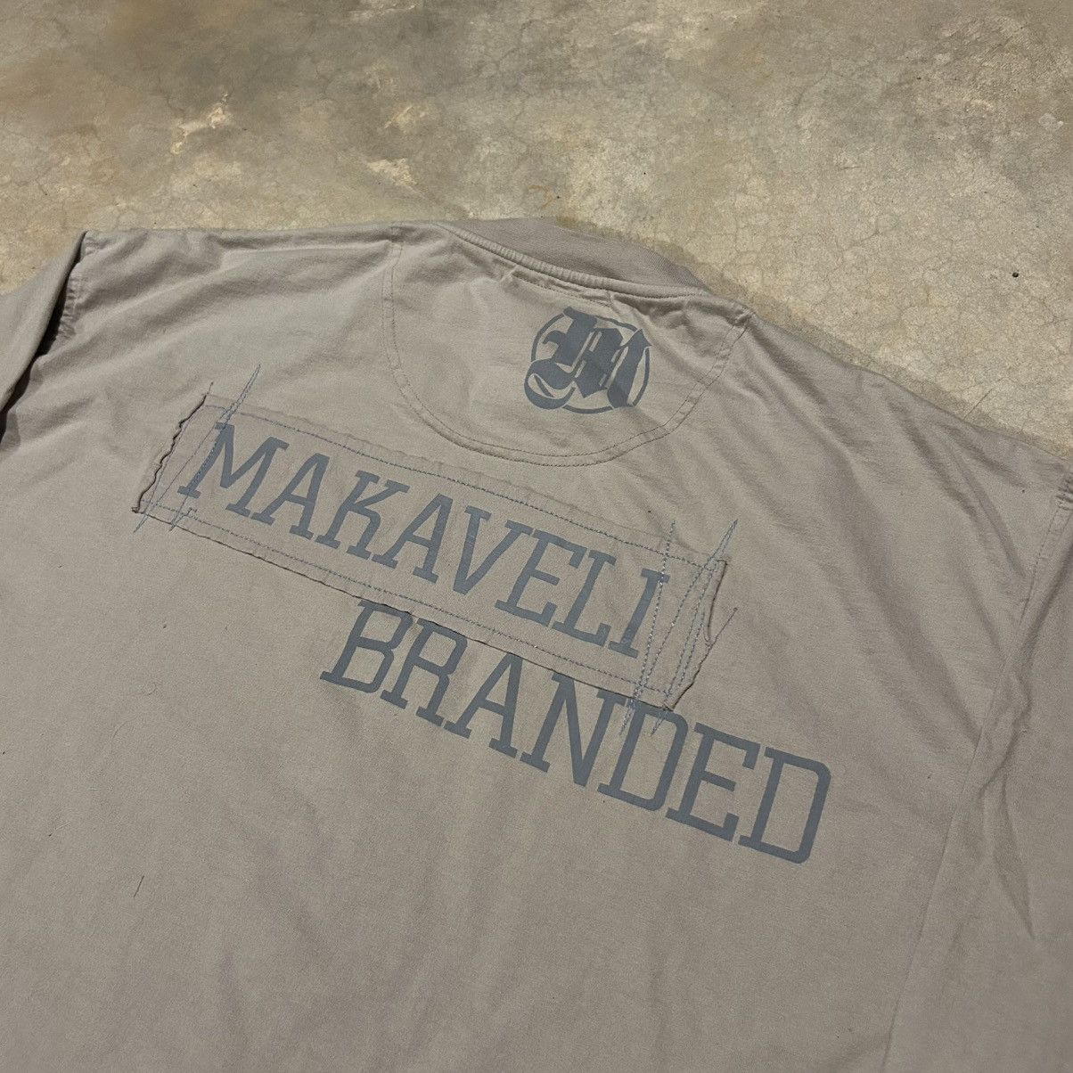 Makaveli × Rap Tees × Vintage Crazy Vintage Y2K Tupac Makaveli Branded Rap Longsleeve Tee Size US XXL / EU 58 / 5 - 7 Thumbnail