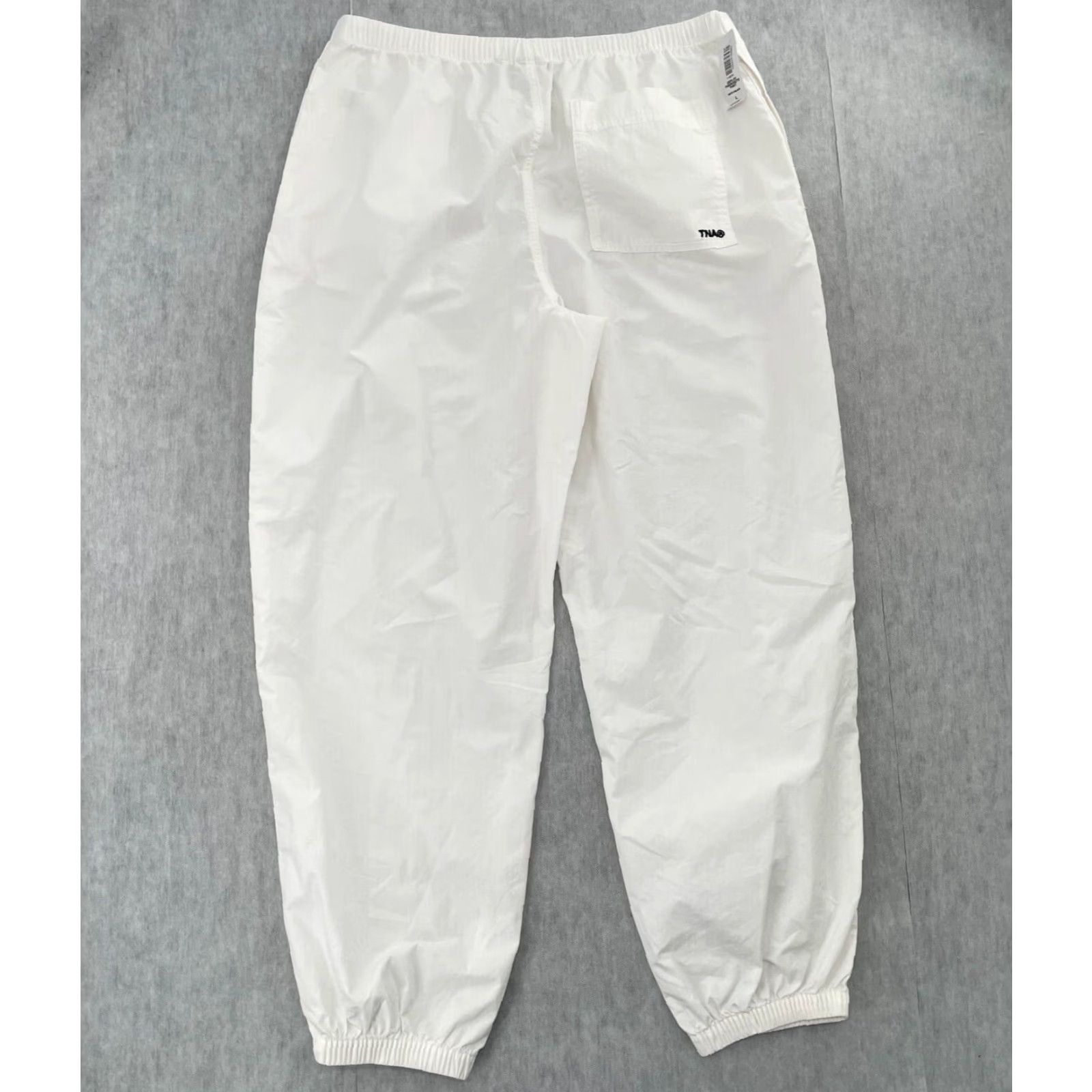 Aritzia VINTAGE Aritzia TNA Parachute Pants Womens Large White Casual Baggie Joggers 90s Ladies L Size 36" / US 14 / IT 50 - 2 Thumbnail