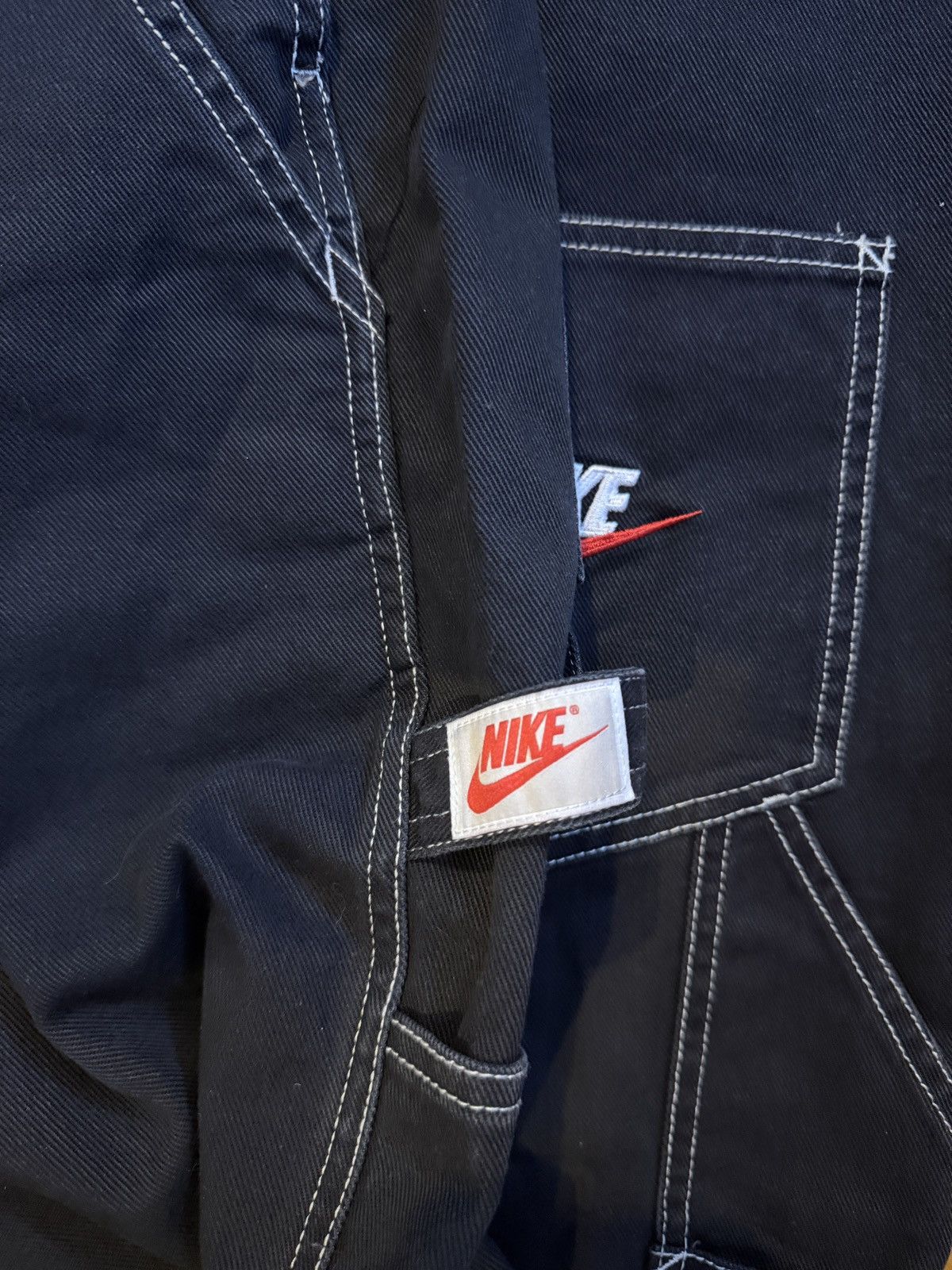 Nike × Supreme Supreme X Nike Overalls Navy Size US 30 / EU 46 - 11 Thumbnail