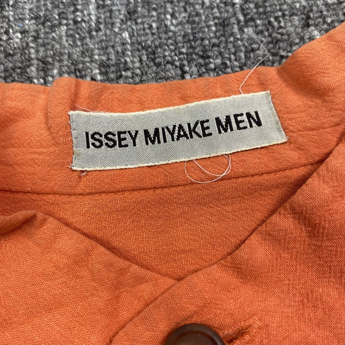 Issey Miyake Vintage issey miyake men shirt button textured Size US L / EU 52-54 / 3 - 9 Thumbnail