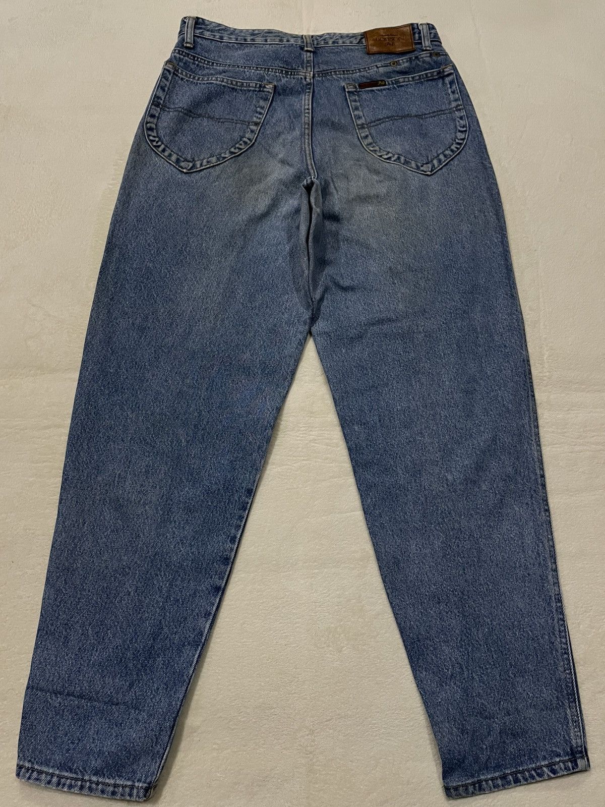 Japanese Brand Vintage Bobson Pro Baggy Mudwash Faded Denim Jeans Size US 32 / EU 48 - 10 Thumbnail