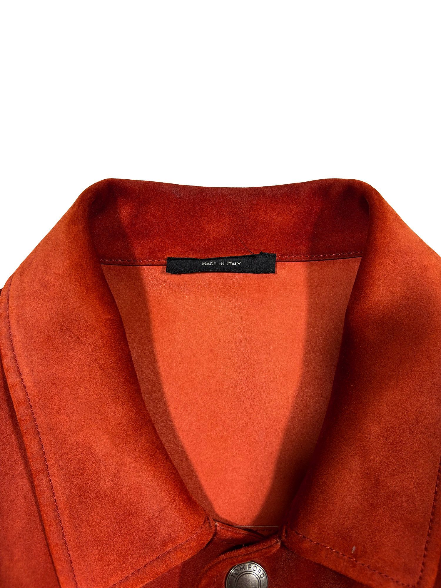 Tom Ford TOM FORD Ultimate Cashmere Suede Western Jacket Red Size 50 Size US M / EU 48-50 / 2 - 10 Thumbnail