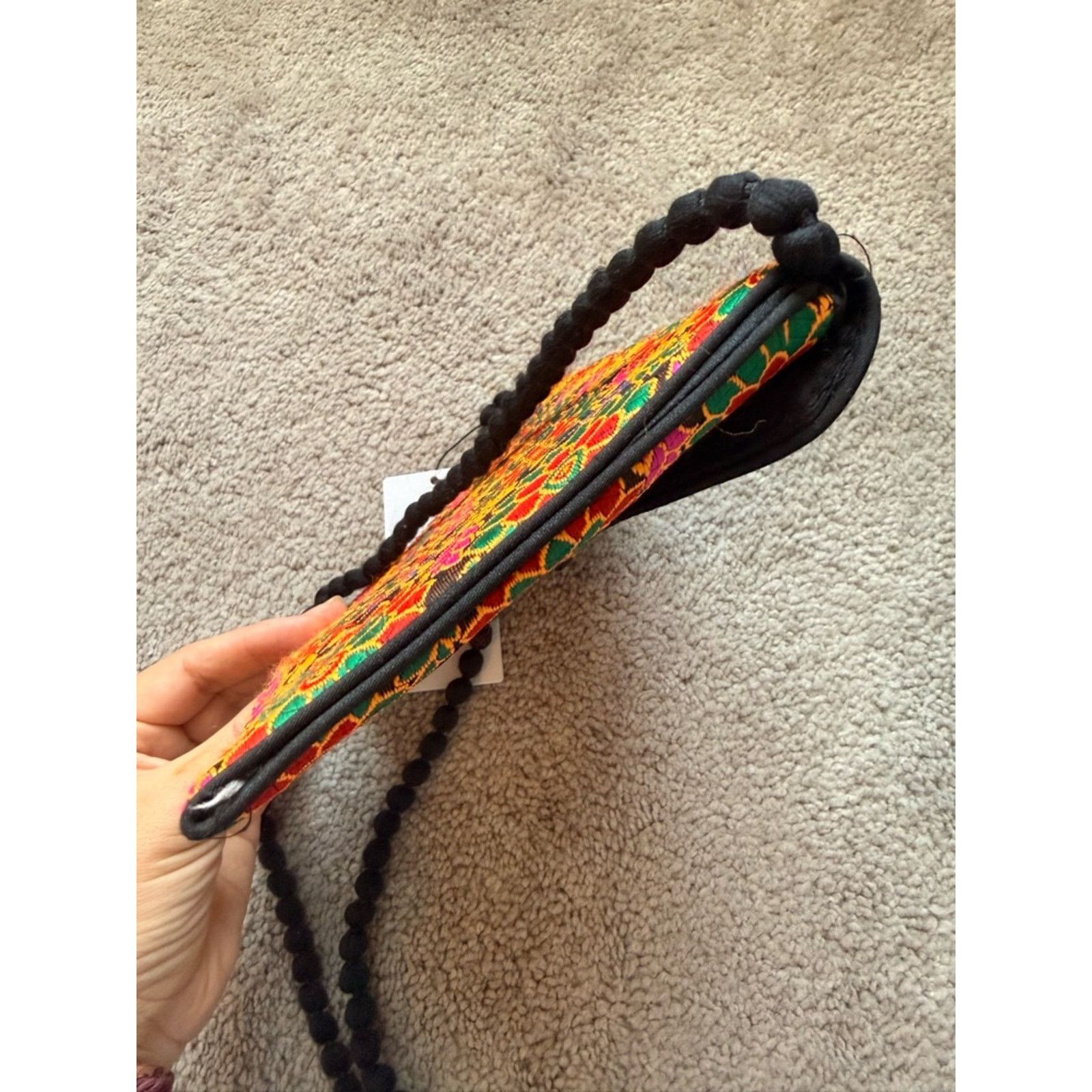 & Other Stories Savana Multicolor Floral Embroidered Crossbody Bag Size ONE SIZE - 5 Thumbnail