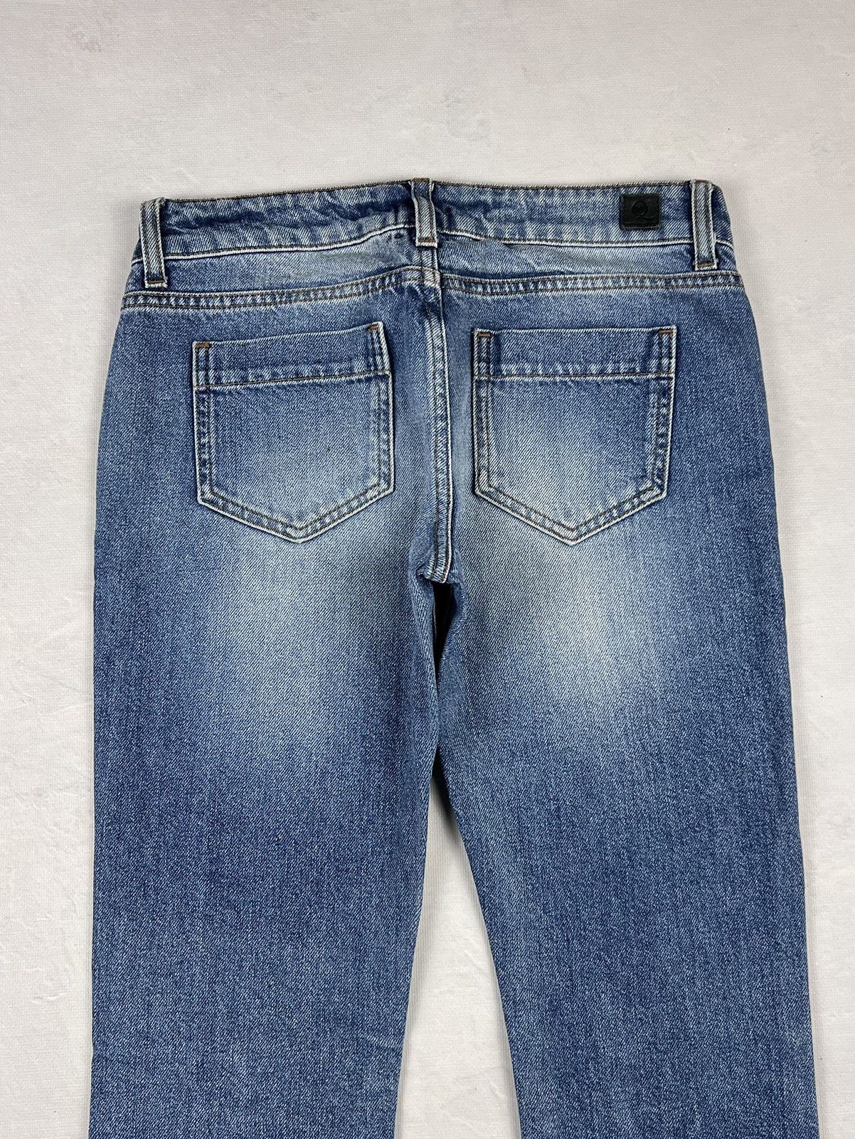 Alexander McQueen × Japanese Brand × Vintage Japanese Avant Garde Alexander McQueen Denim Classic Y2k Size US 26 / EU 42 - 3 Thumbnail