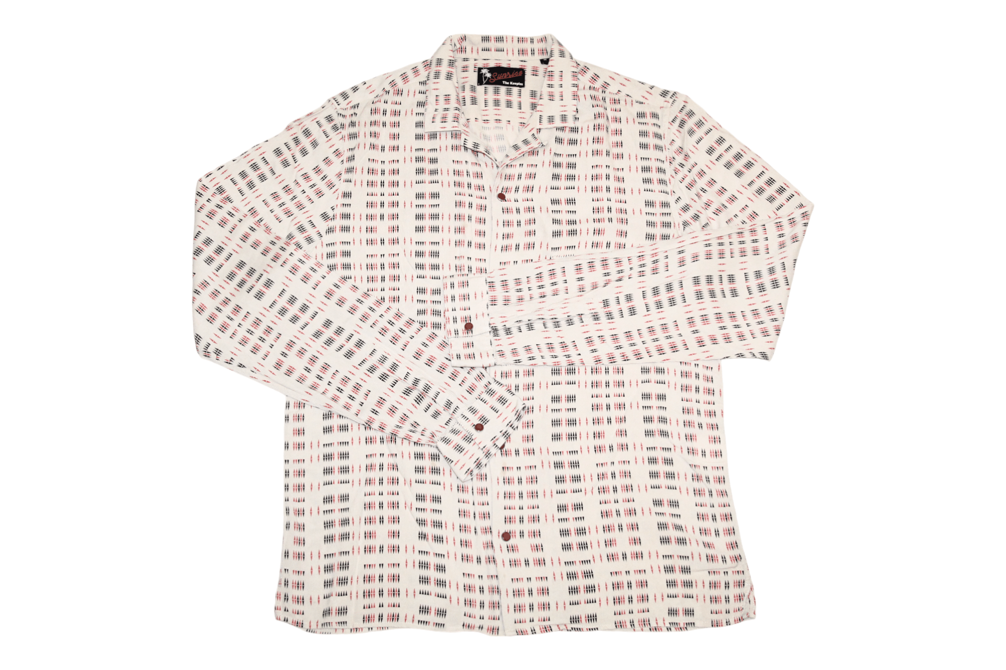 The Kooples The Kooples x Sunrise Snap Button Viscose Shirt Size US S / EU 44-46 / 1 - 1 Thumbnail
