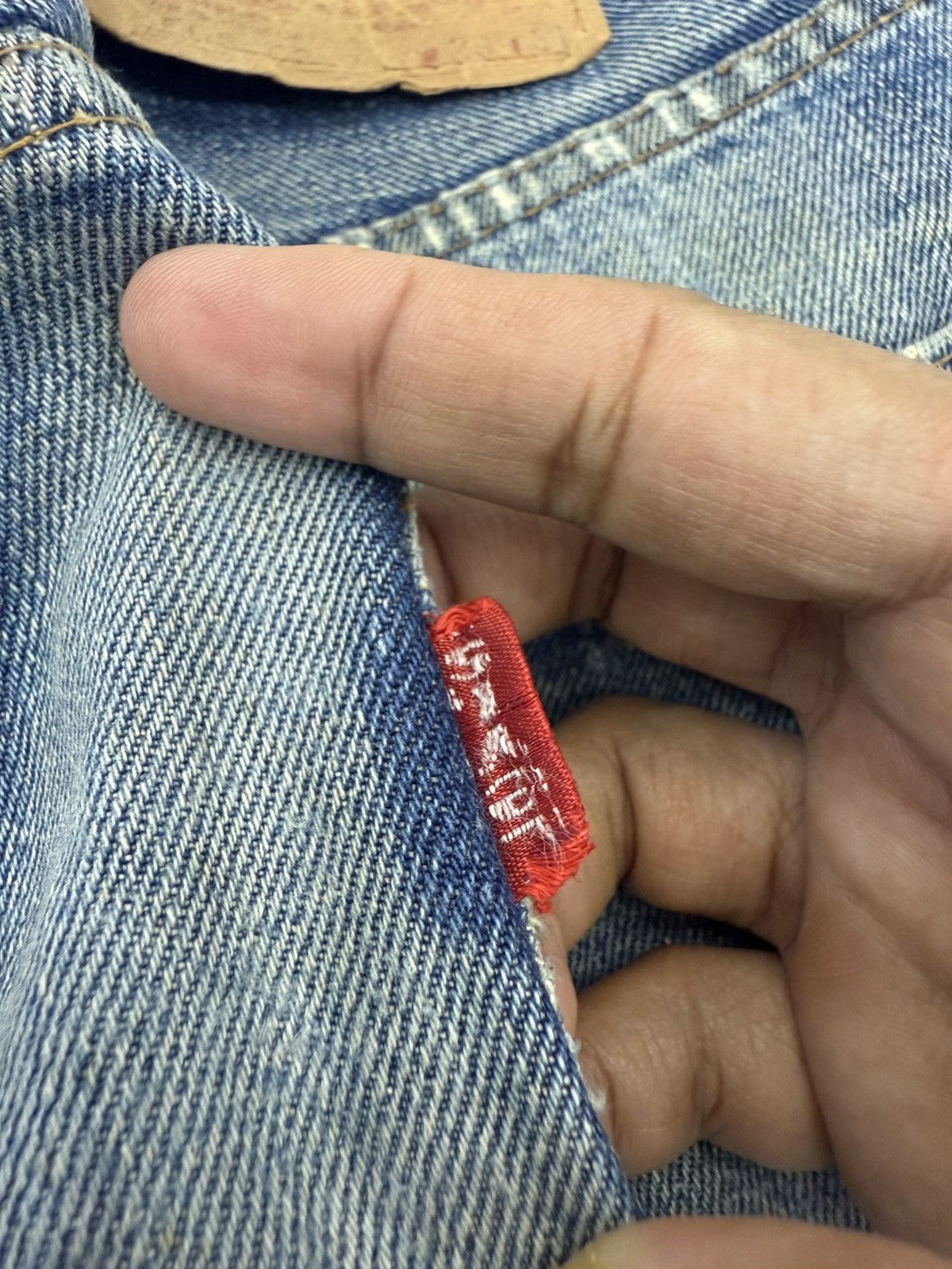 Levi's Vintage 1970s Levi’s Strauss 505 0217 Small “e” Non Selvedge Size US 29 - 21 Thumbnail