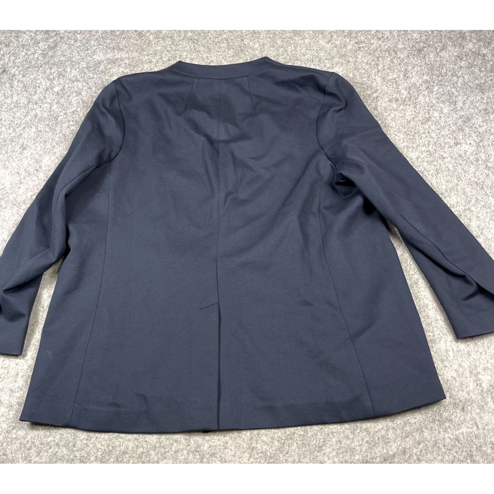 Spanx SPANX Women's The Perfect Oversized Blazer Blue Size 1X Size XL / US 12-14 / IT 48-50 - 3 Thumbnail
