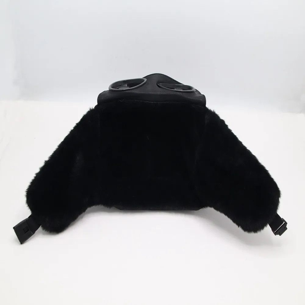 Other Retro Bomber PU Leather Fluff Pilot Hat Size ONE SIZE - 1 Thumbnail