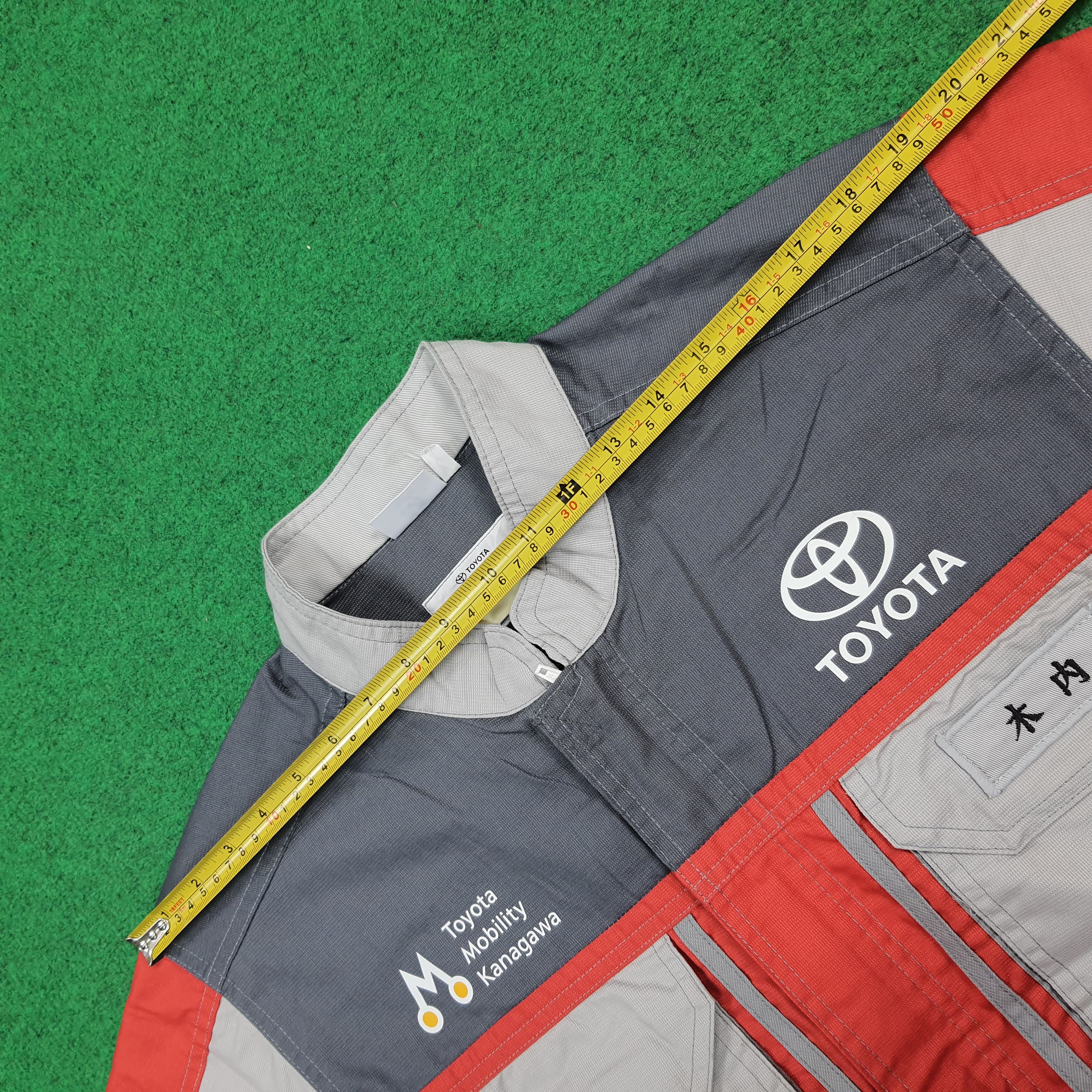 Japanese Brand Vintage Toyota Tecno Mobility Kanagawa Work Coverall C300N13 Size US S / EU 44-46 / 1 - 10 Thumbnail