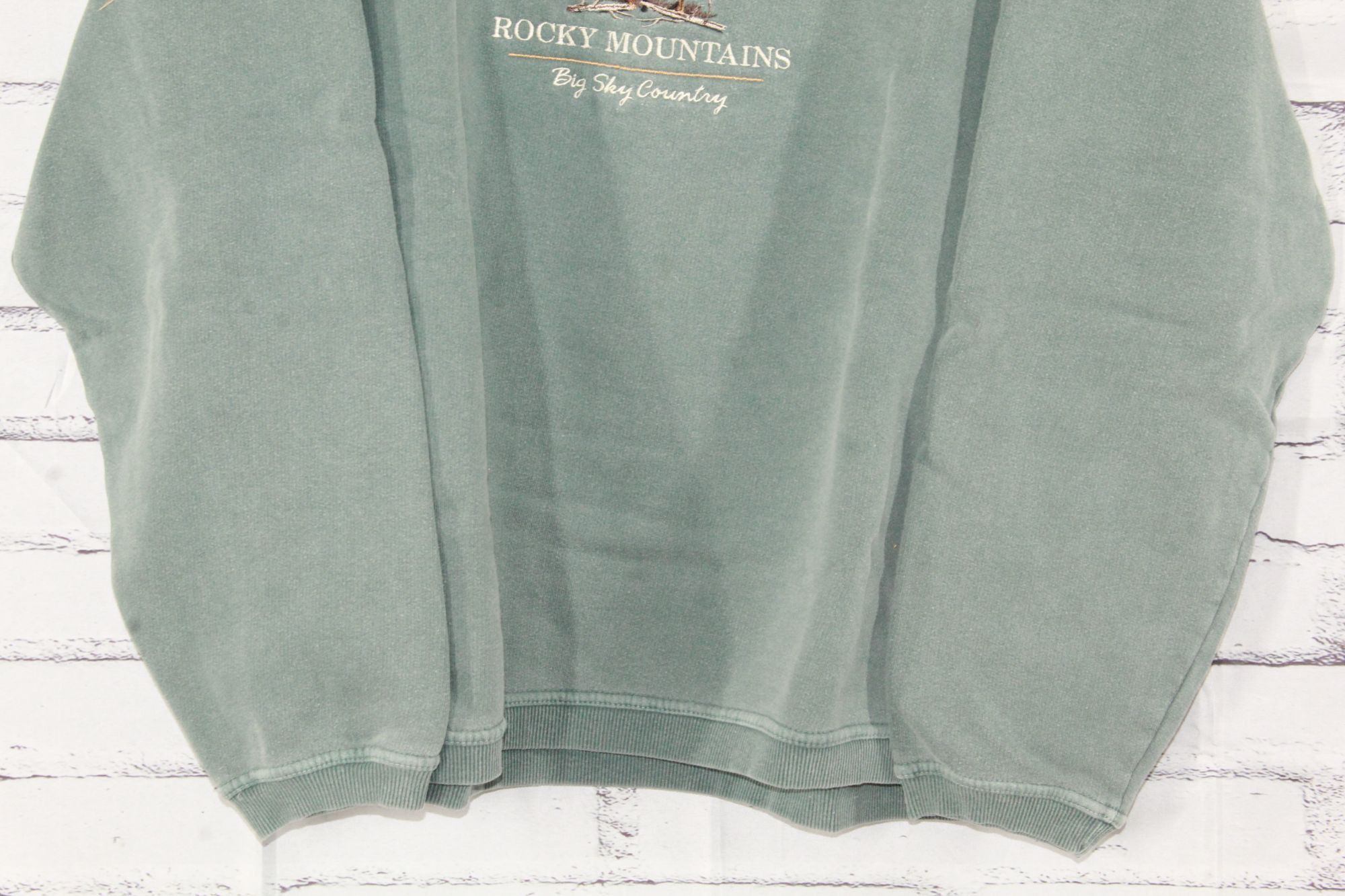 L.L. Bean Lakeshirts Montana Big Sky Country Sweatshirt Mens Size L Size US L / EU 52-54 / 3 - 3 Thumbnail