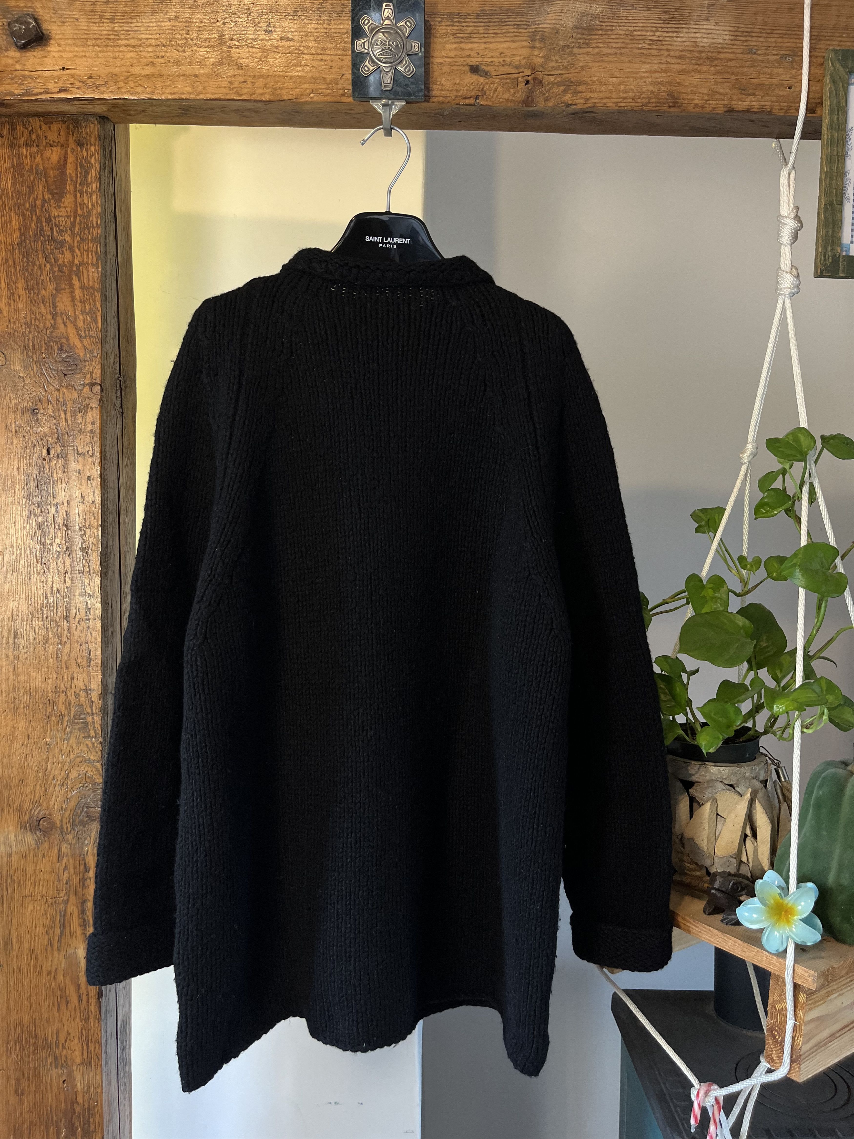 Jil Sander Vintage 90s Jil Sander Plus Long Wool Knitwear Size L / US 10 / IT 46 - 2 Thumbnail