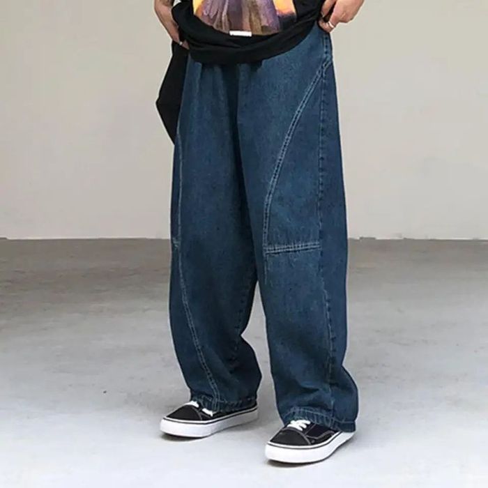 Vintage Blue Vintage Pynk Y2k Gothic Opium Baggy Jeans | Grailed