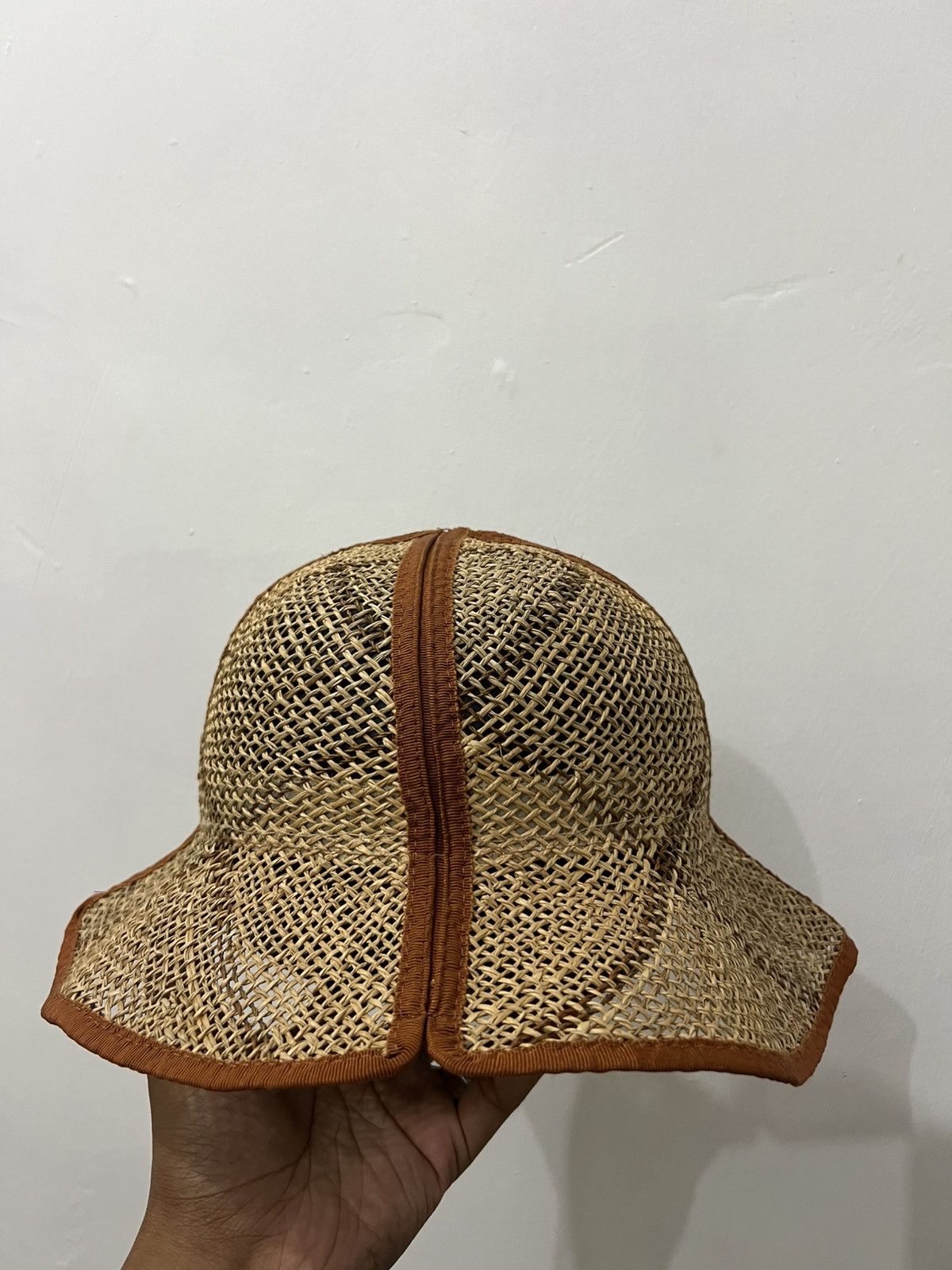 Japanese Brand Marylia Paper Straw Archive Hat Size ONE SIZE - 4 Thumbnail