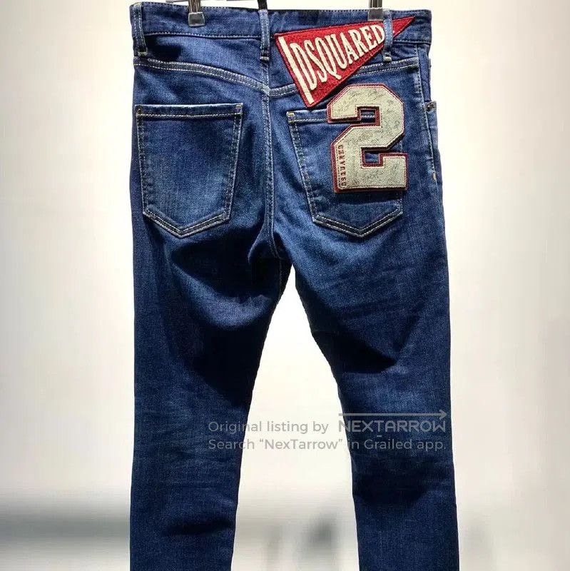 Dsquared2 DSQUARED2 Blue Denim Casual Pants for Men . Size US 32 / EU 48 - 2 Thumbnail