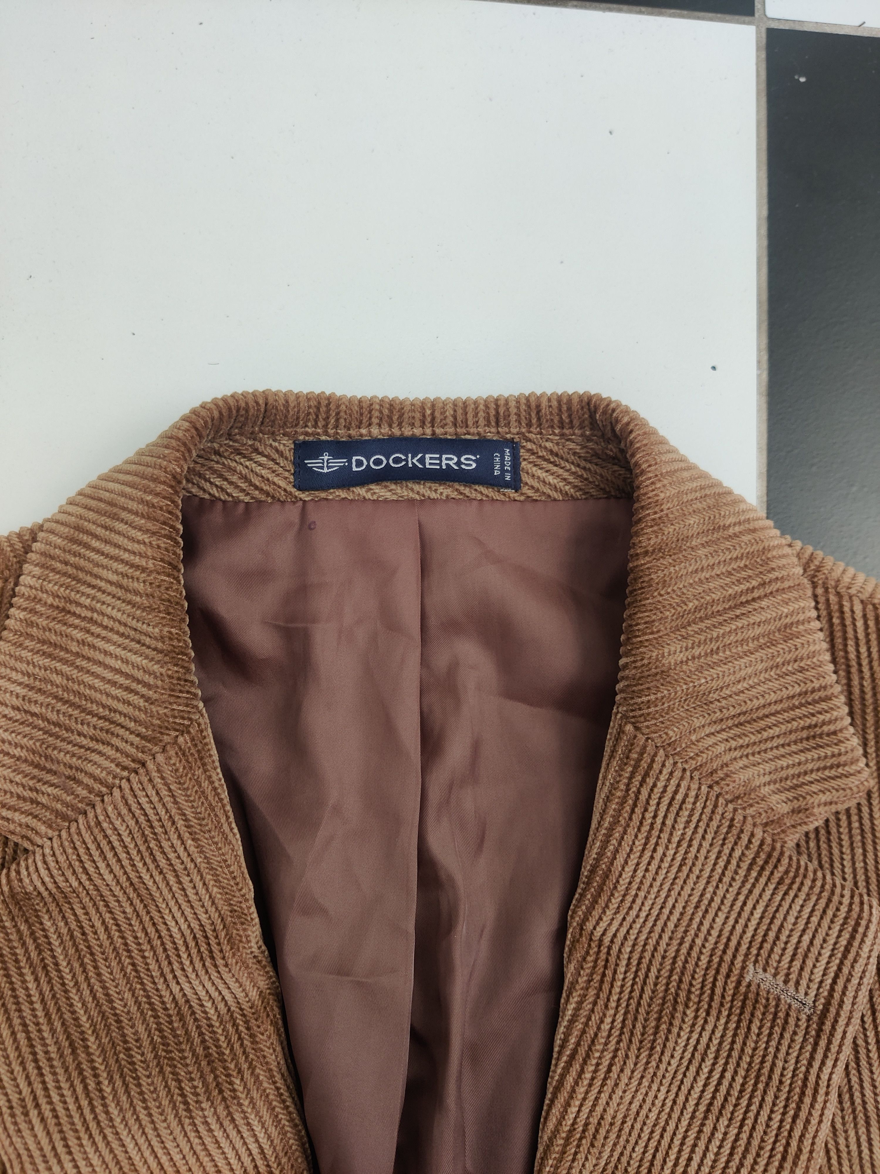 Dockers Brown Corduroy Docker's Blazer Size 40R - 3 Thumbnail