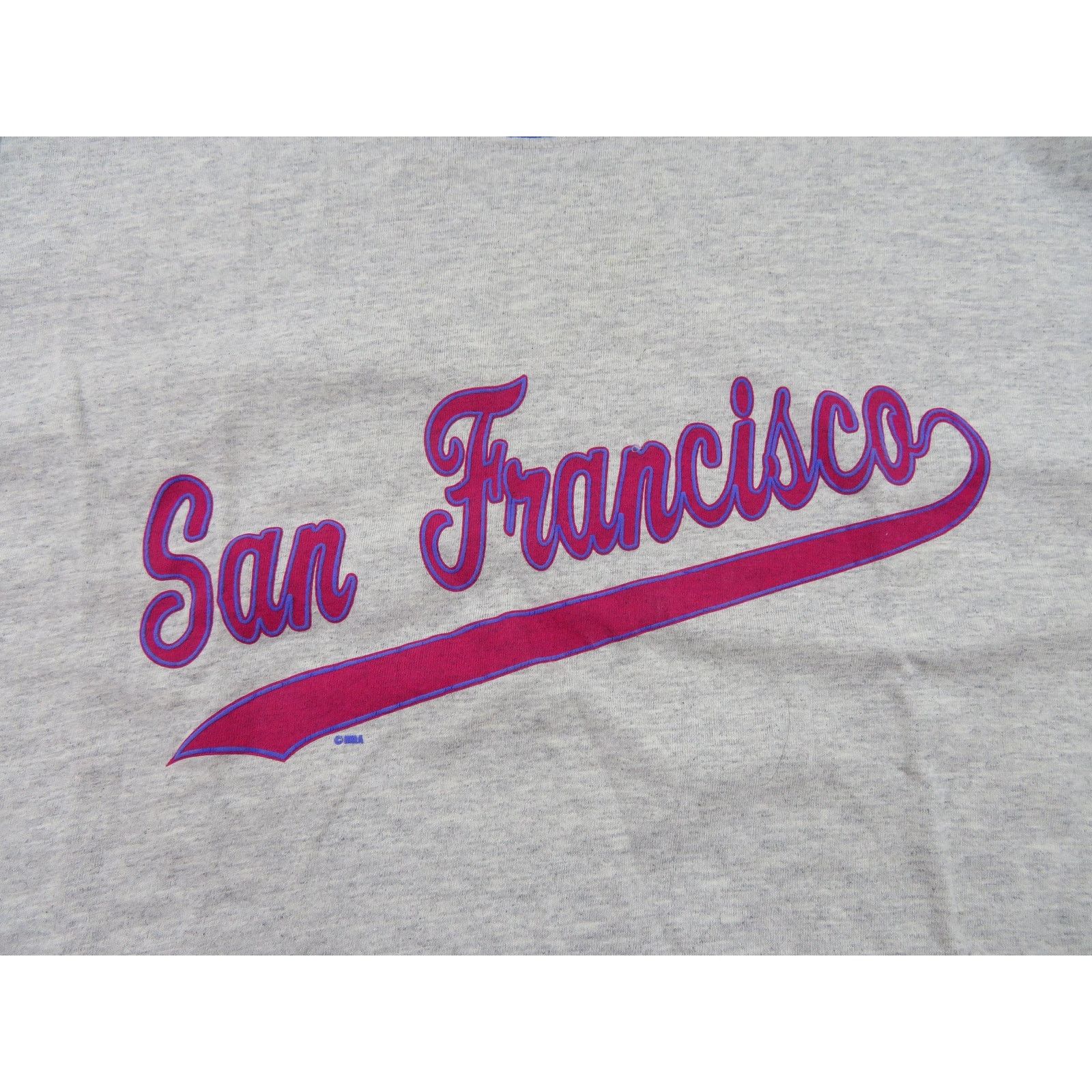 Other San Francisco T-Shirt Gray Script Lettering Sz XL 1990s Size US XL / EU 56 / 4 - 2 Thumbnail