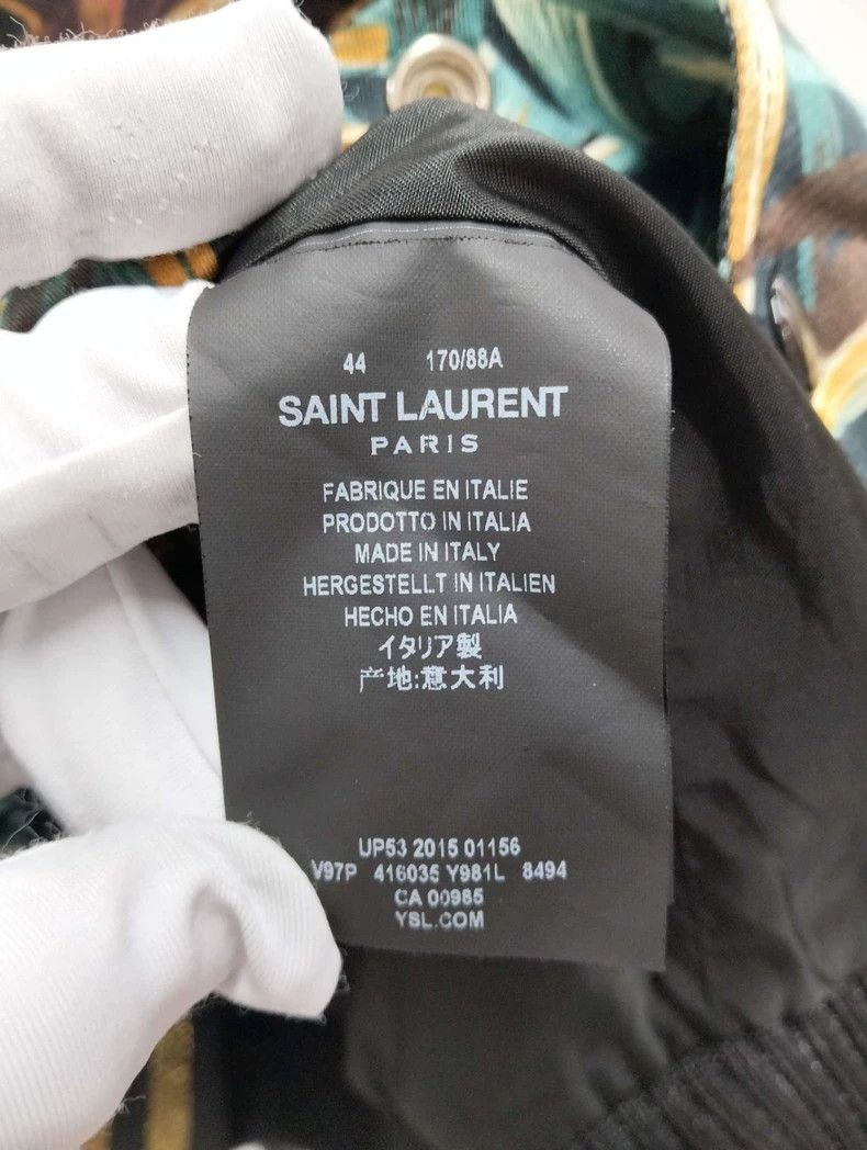 Saint Laurent Paris Saint Laurent Paris jacket Nextarrow-2505 Size US S / EU 44-46 / 1 - 4 Thumbnail