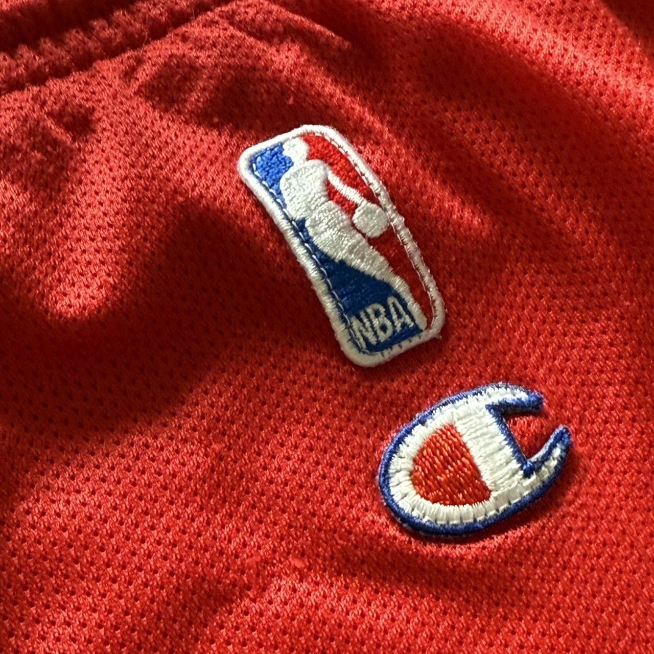 Champion Chicago Bulls NBA Vintage Bottoms Red Size US 32 / EU 48 - 5 Thumbnail