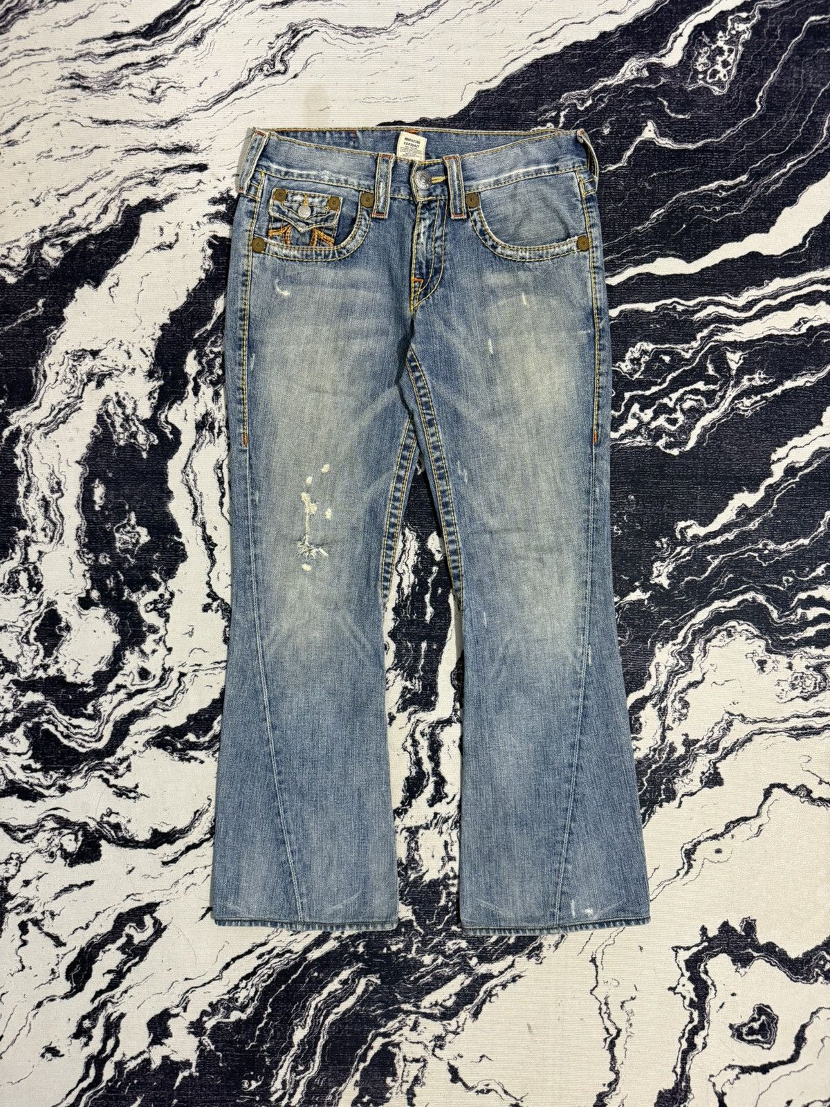 True Religion True religion world tour section rainbow joey jeans bootcut Size US 30 / EU 46 - 7 Thumbnail