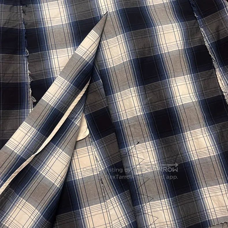 Takahiromiyashita The Soloist. Plaid suit jacket