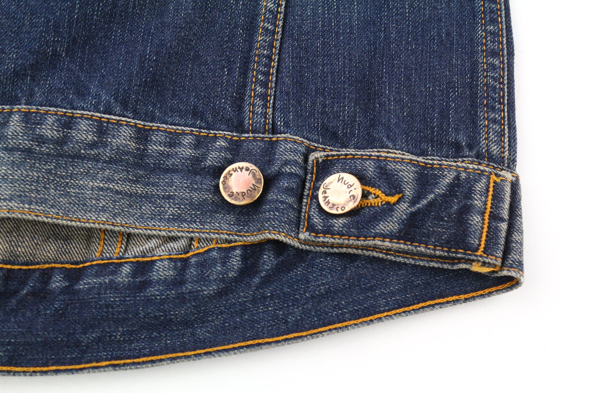 Nudie Jeans BILLY DARK AUTHENTIC DENIM S Blue Denim Jacket 80396 Size US S / EU 44-46 / 1 - 6 Thumbnail