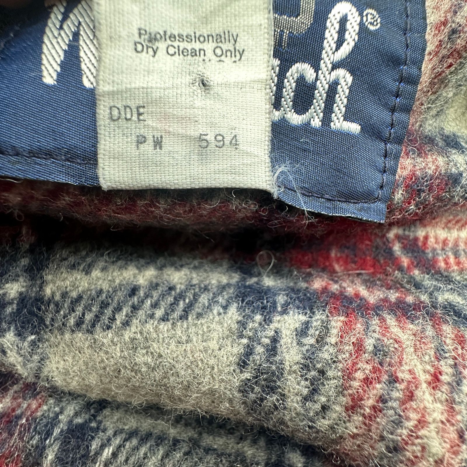 Woolrich Woolen Mills VTG Woolrich Duffle Wool Coat Mens XL 44 Toggles Plaid Lined Size US XL / EU 56 / 4 - 3 Thumbnail