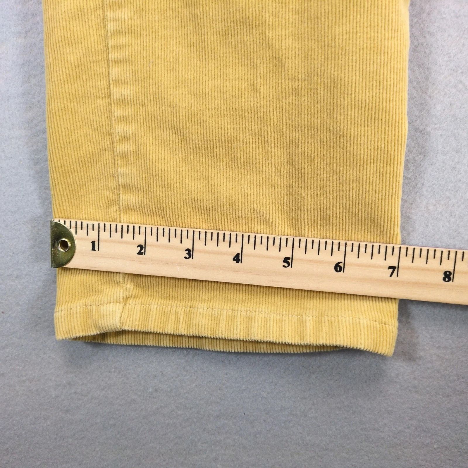 Other Talbots Heritage Gold Corduroy Pants Women's 4 Petite 28x28" Size 27" / US 4 / IT 40 - 8 Thumbnail