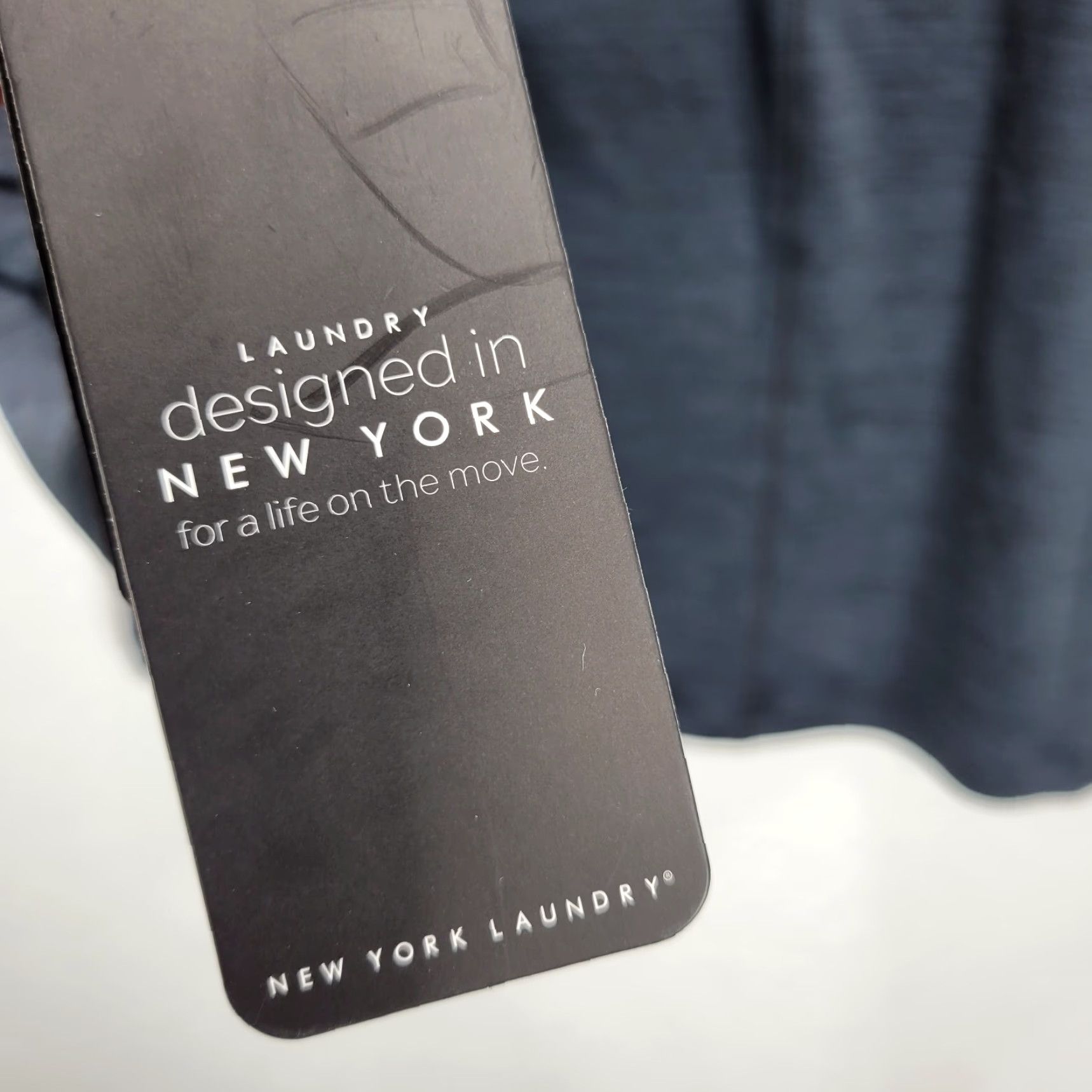 Vintage VINTAGE Women's NY Laundry Black Long Sleeve Shirt Pullover Stretch Sz S NWT Size S / US 4 / IT 40 - 5 Thumbnail