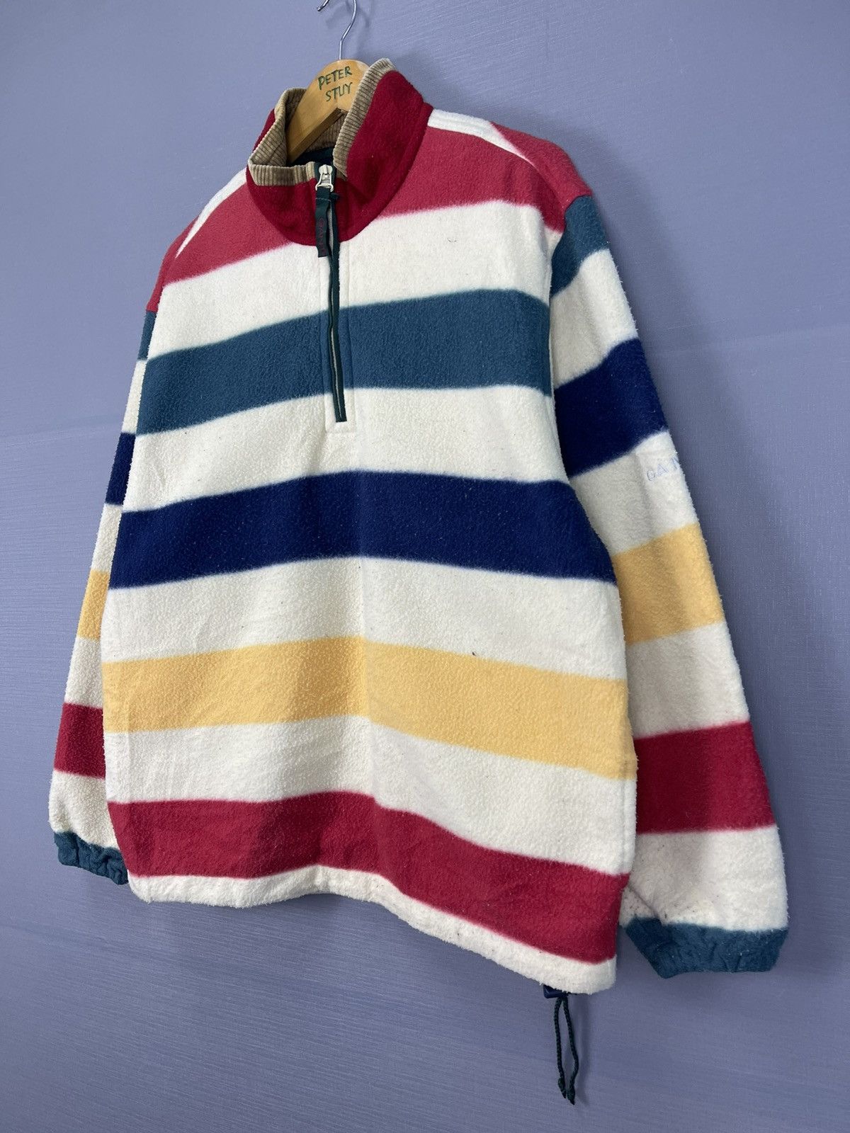 Gant × Vintage Vintage Gant Fleece Anorak Size US M / EU 48-50 / 2 - 3 Thumbnail