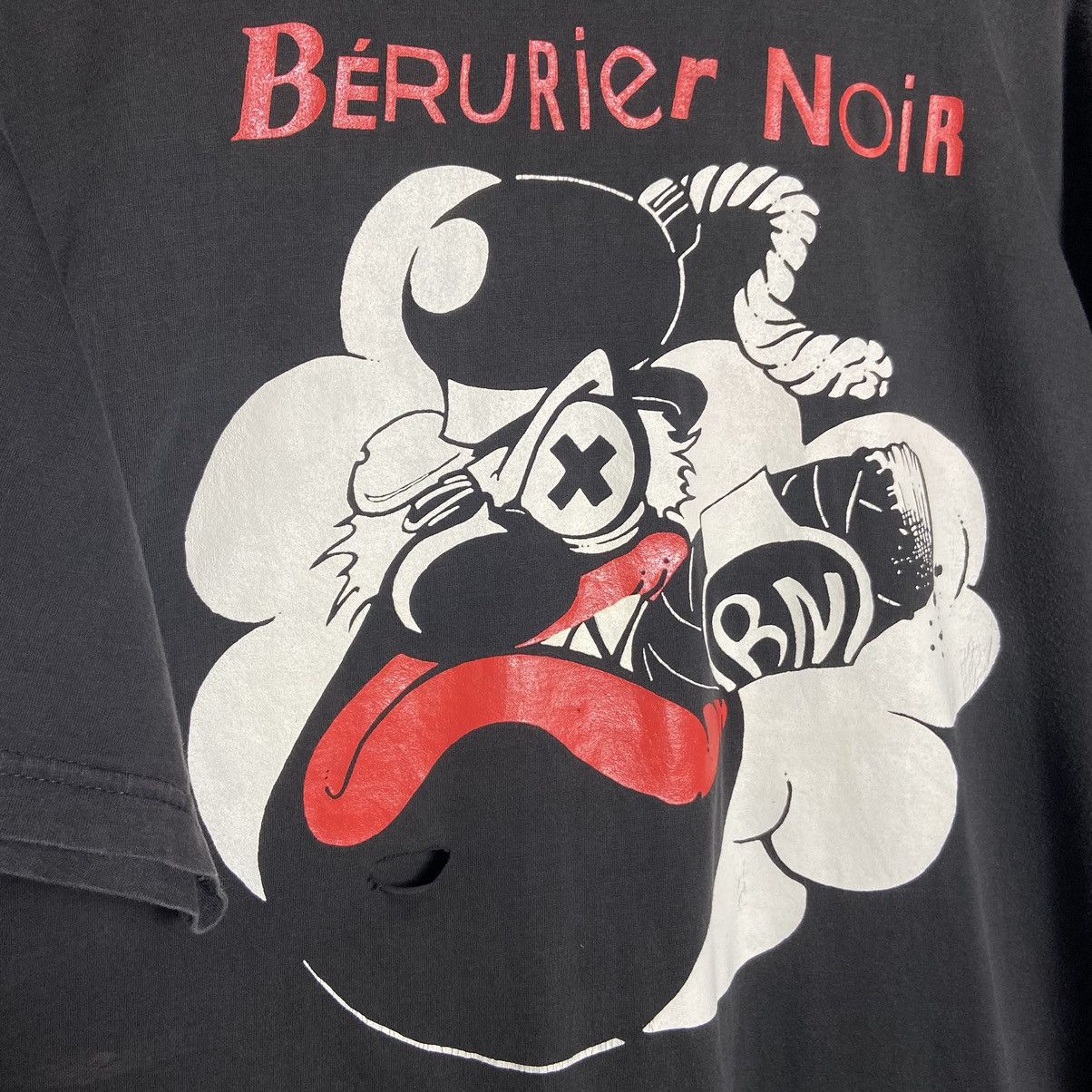 Band Tees Vintage 90s Berurier Noir Hardcore Punk Band Tee Size US XL / EU 56 / 4 - 3 Thumbnail