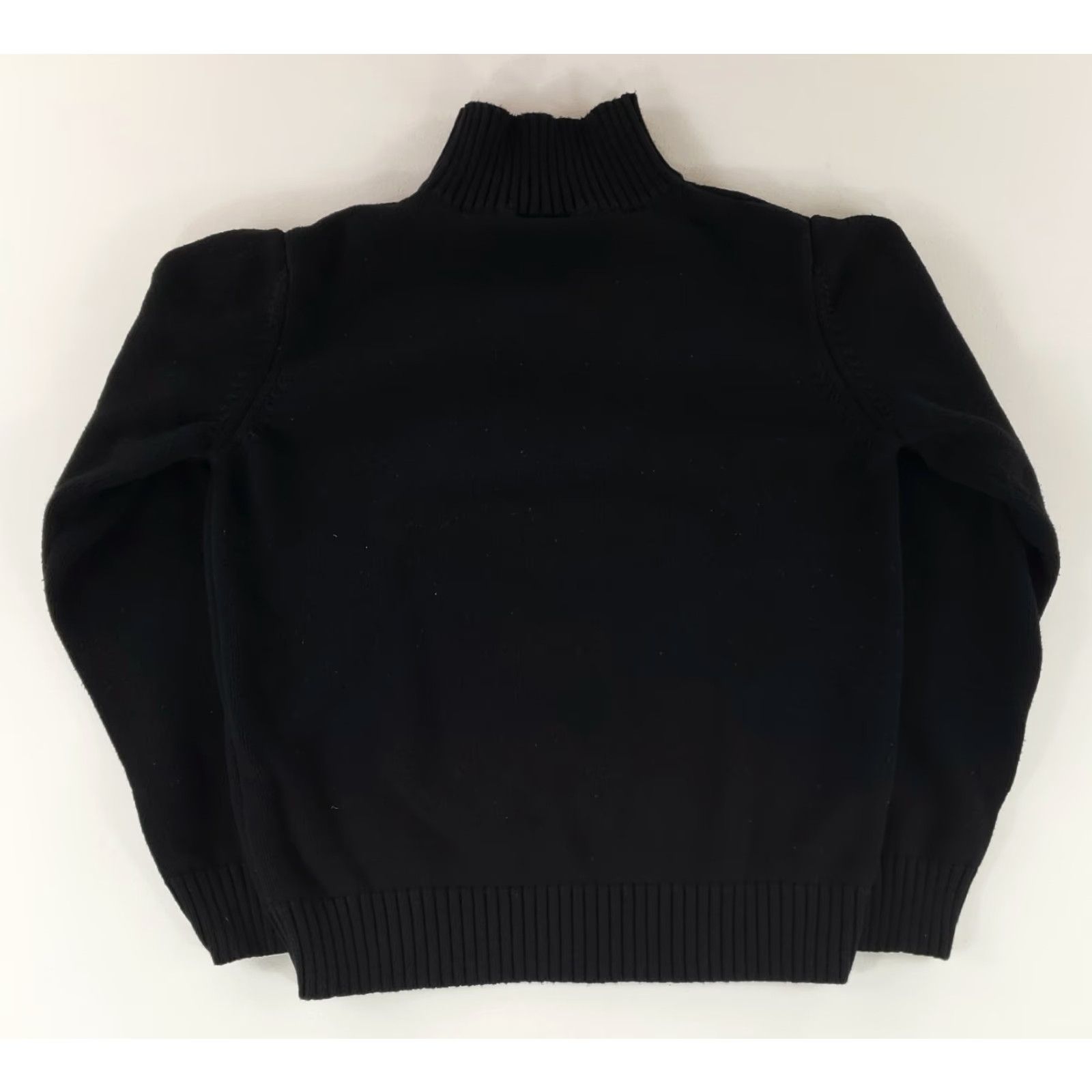 Polo Ralph Lauren Polo Jeans Ralph Lauren Sweater Black Mens L Cotton Flag Spellout Size US L / EU 52-54 / 3 - 4 Thumbnail