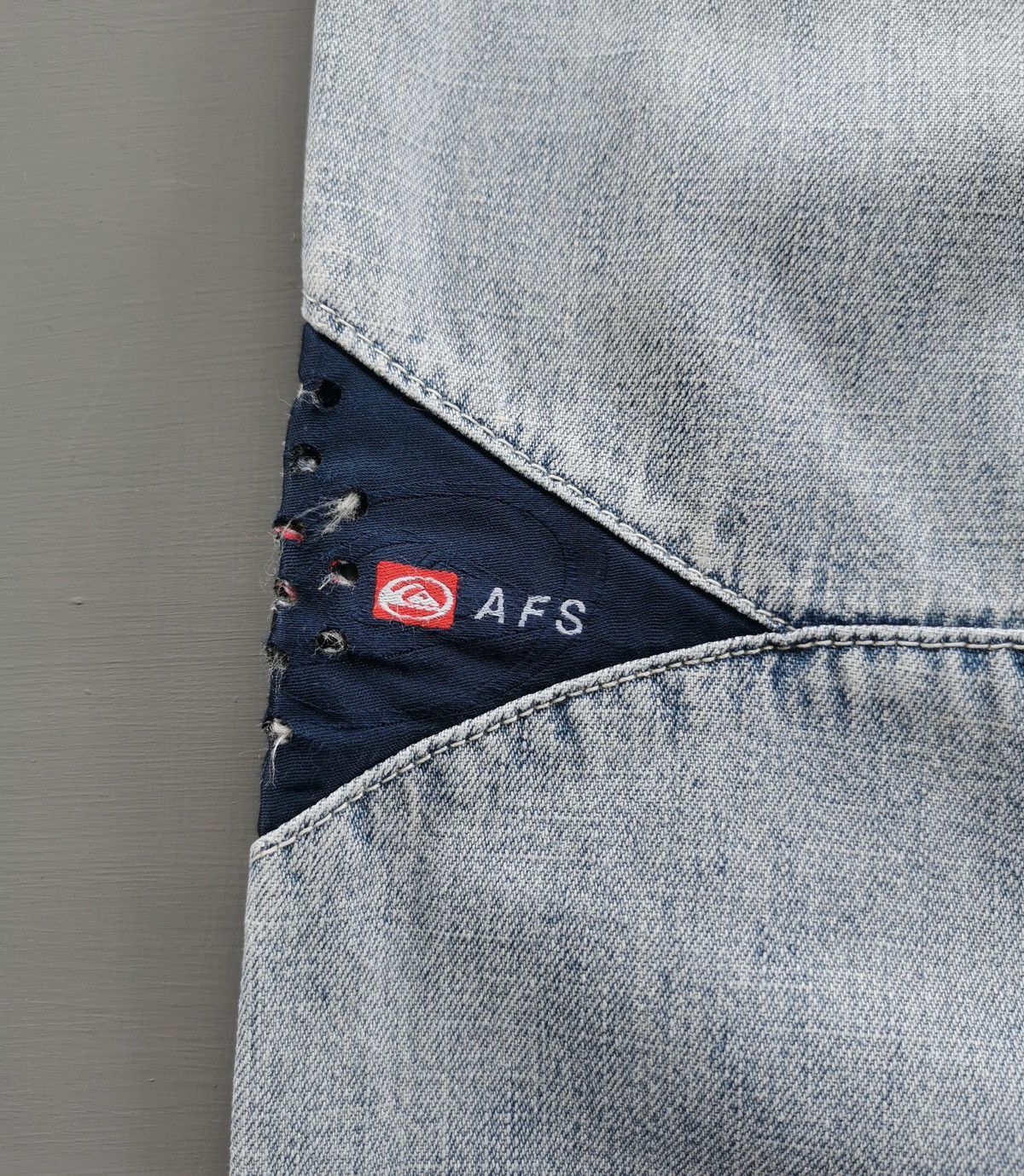 Quiksilver Vintage Quiksilver AFS Quikjean Denim Jeans Size US 30 / EU 46 - 5 Thumbnail