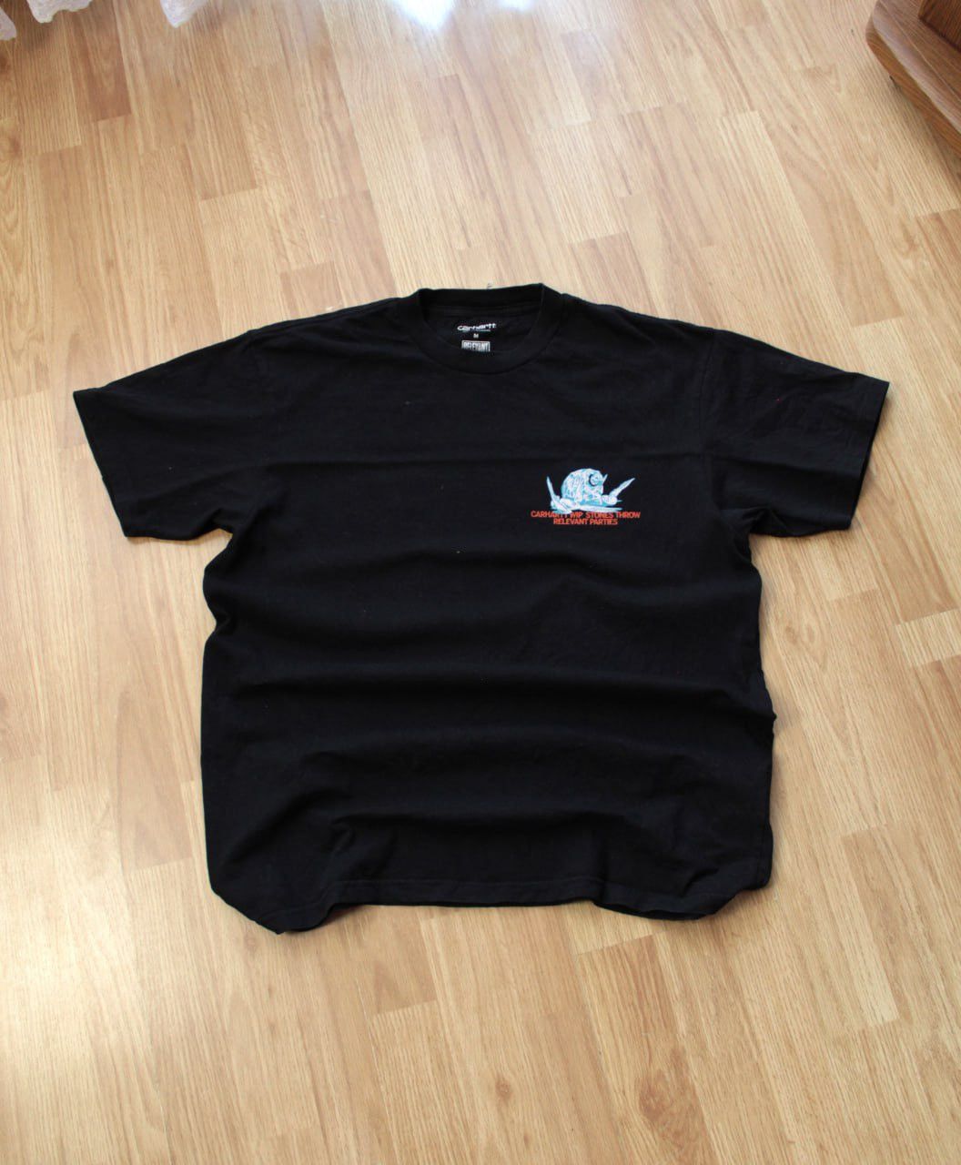 Carhartt Wip 🔥 Carhartt WIP x Relevant Parties Stones Throw T Shirt Size US M / EU 48-50 / 2 - 2 Thumbnail
