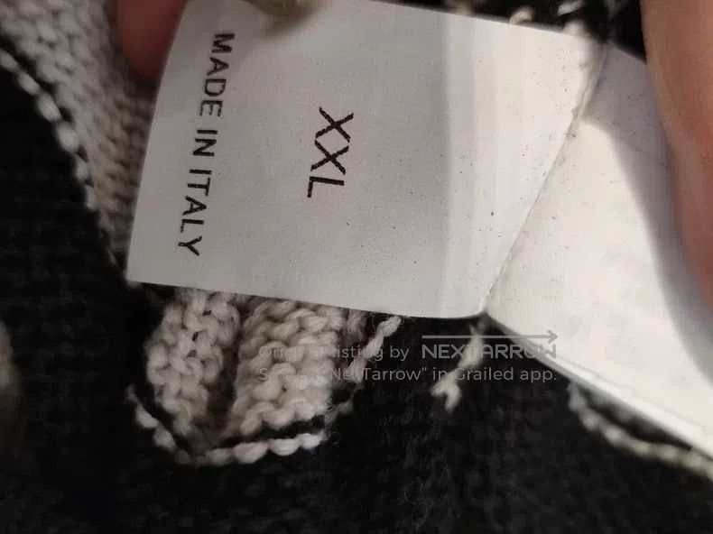 Brunello Cucinelli Brunello Cucinelli Sequin sweater with black and white str Size XXL / US 16-18 / IT 52-54 - 7 Thumbnail