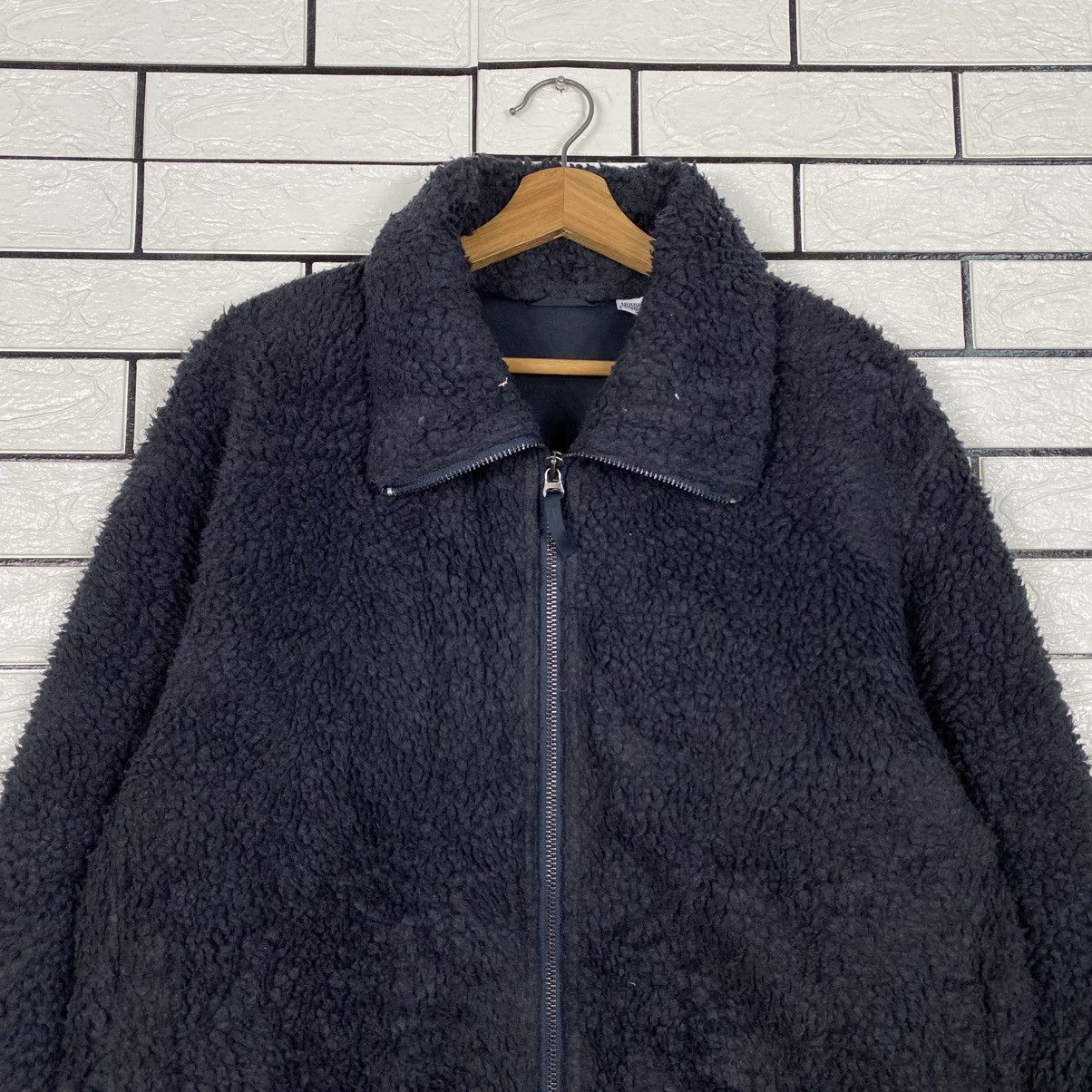 Vintage Wool Bomber Jacket High Collar Uniqlo Undercover
